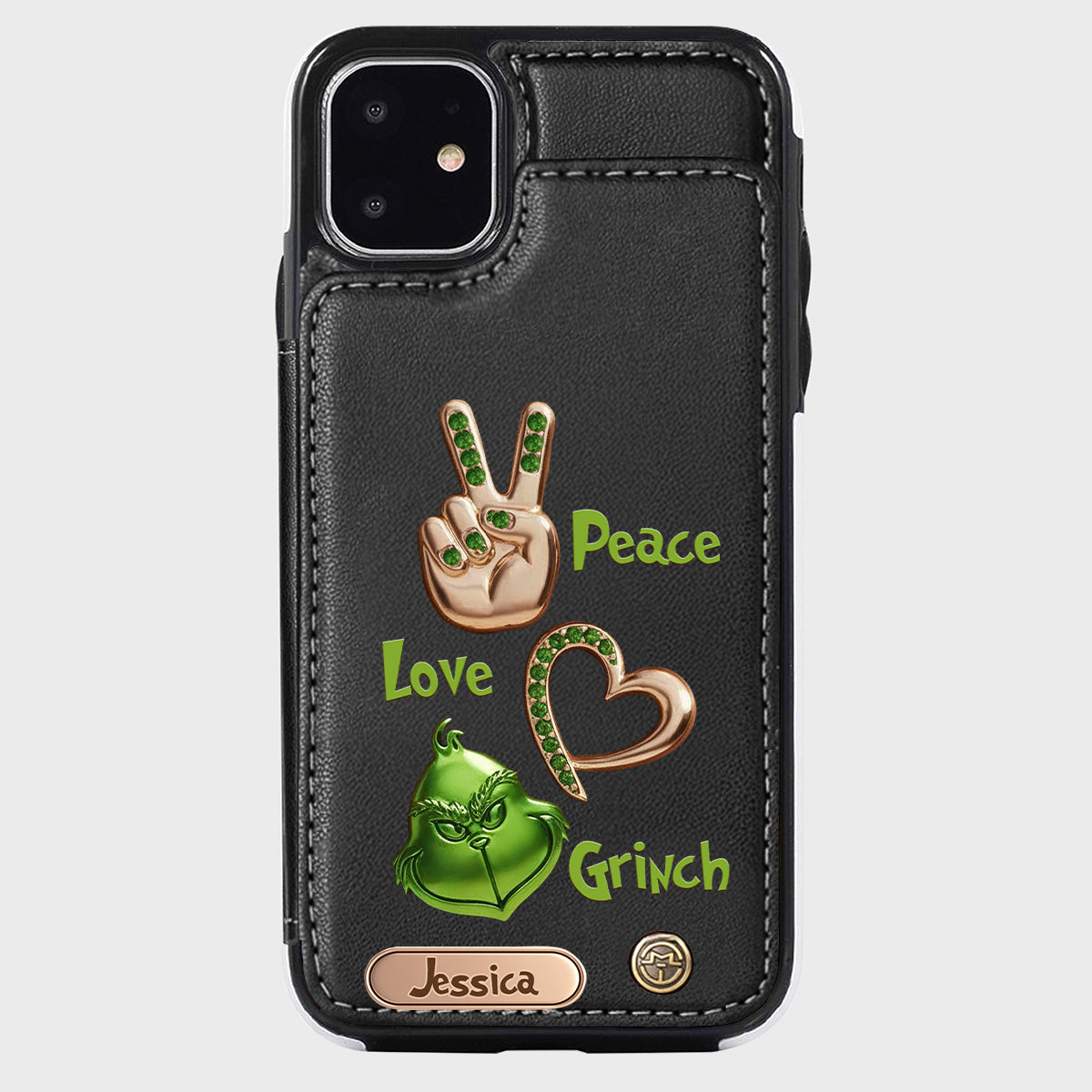 Merry Christmas - Personalized Stole Christmas Wallet Phone Case