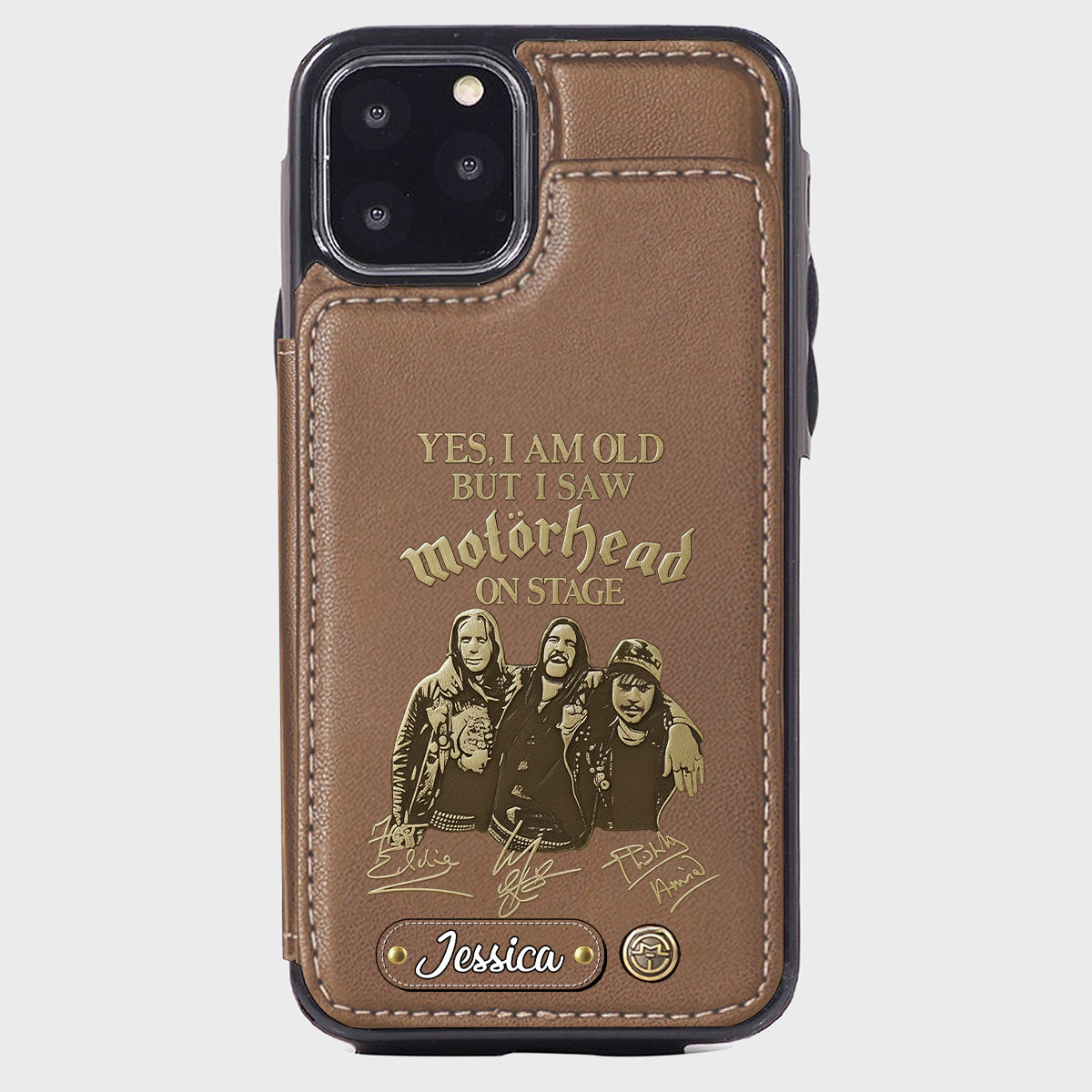 Motorhead on Stage - Personalized Music Band Wallet Phone Case
