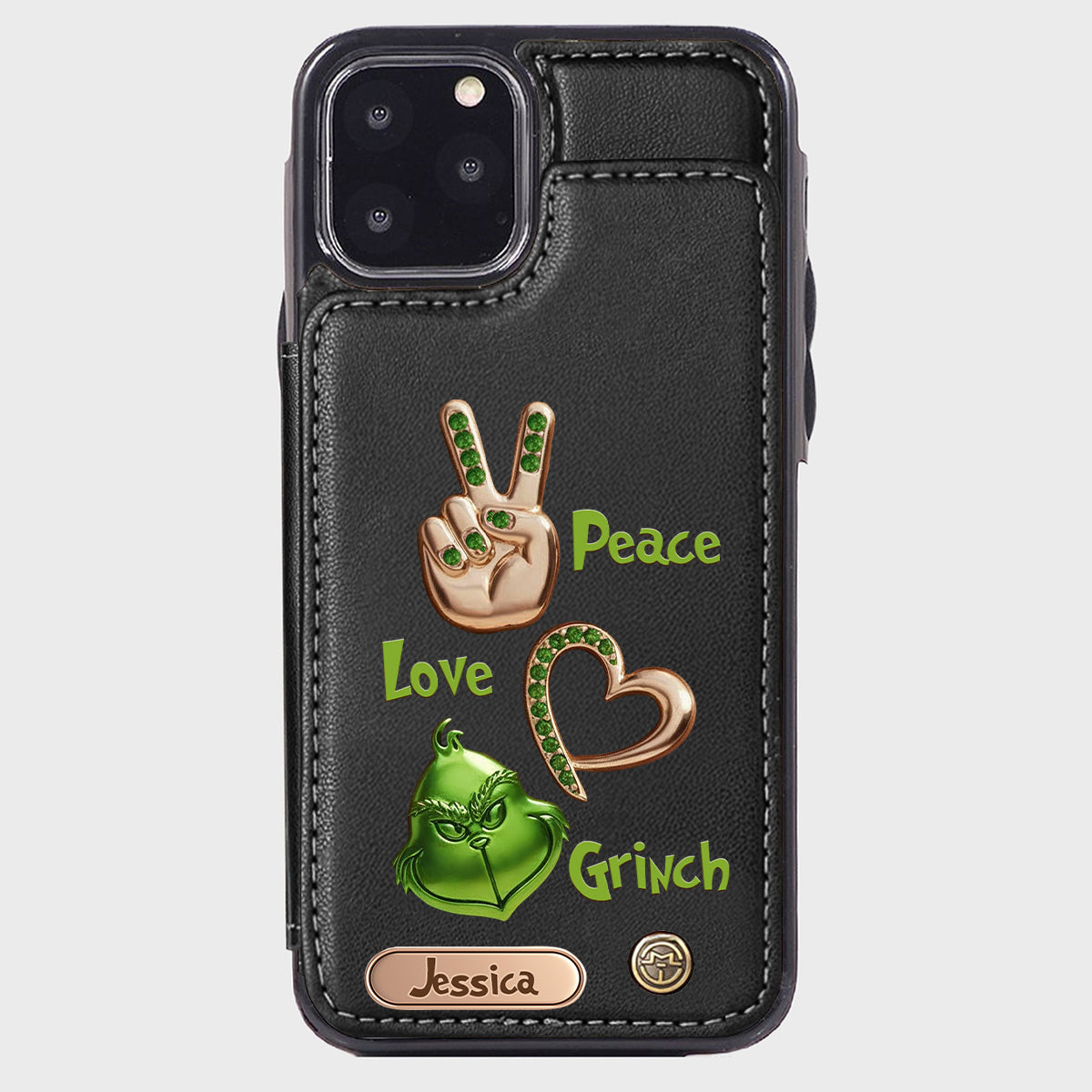 Merry Christmas - Personalized Stole Christmas Wallet Phone Case