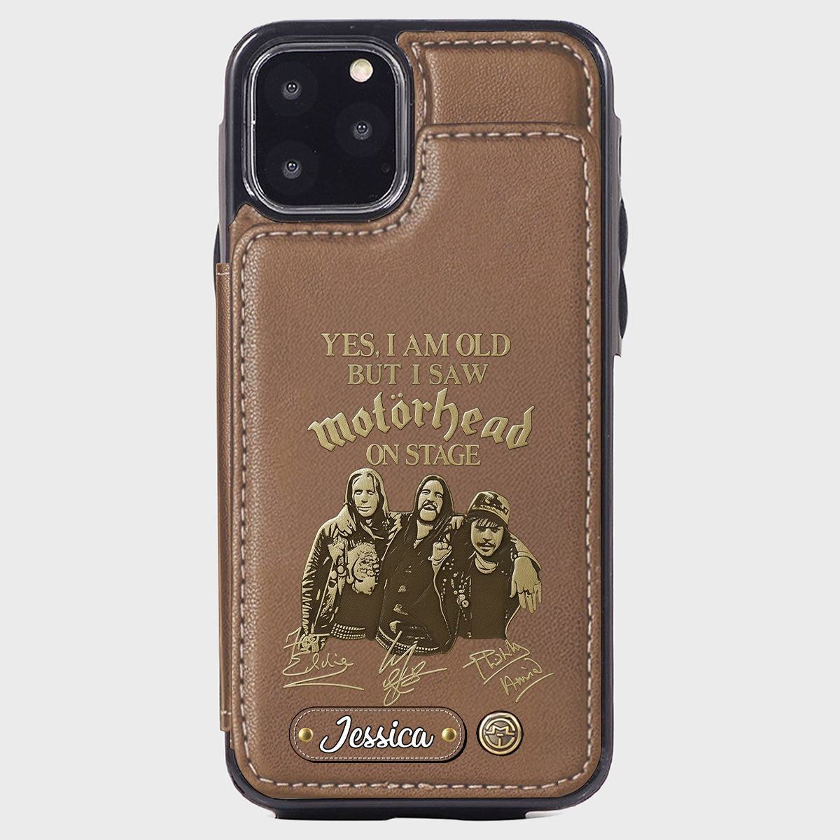 Motorhead on Stage - Personalized Music Band Wallet Phone Case