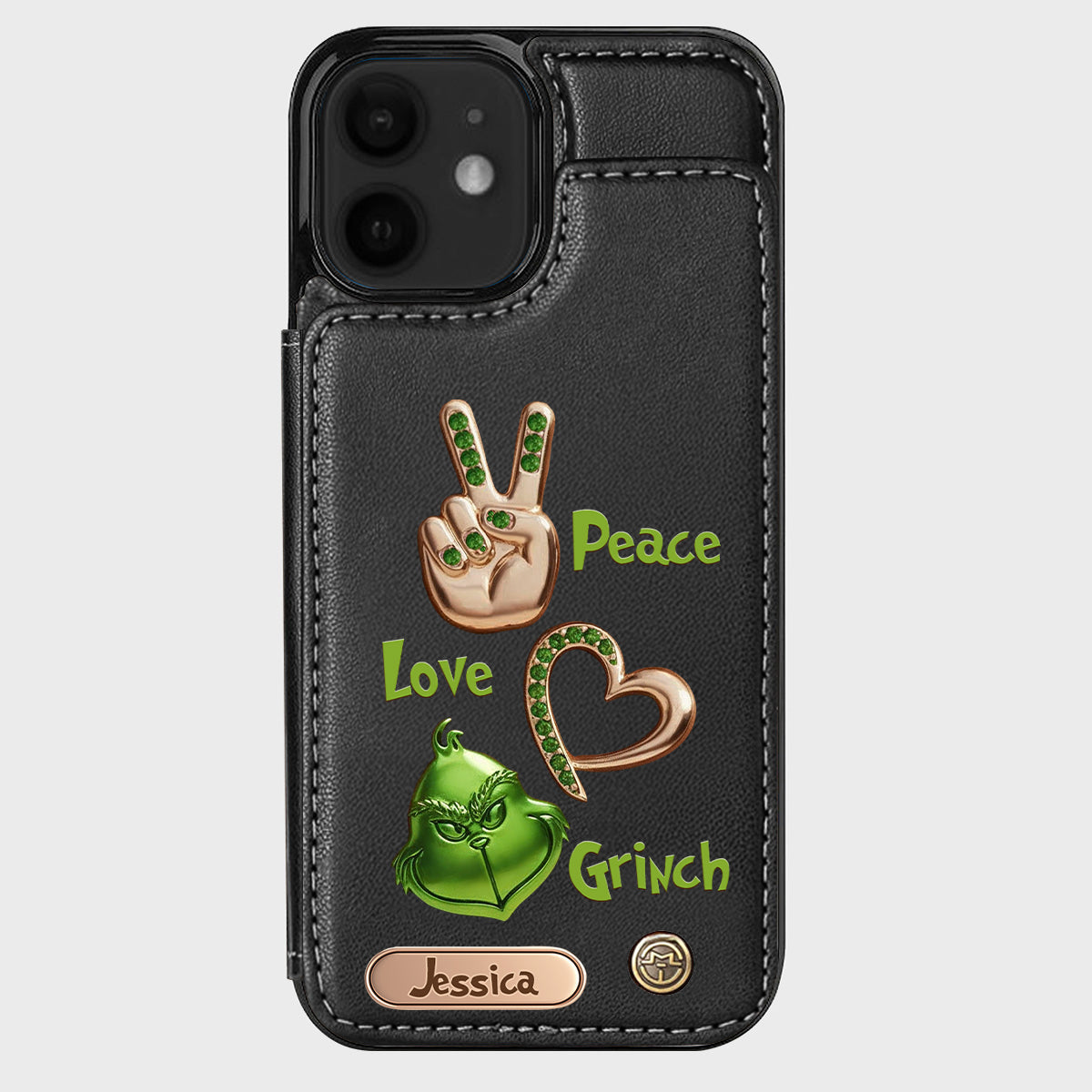 Merry Christmas - Personalized Stole Christmas Wallet Phone Case