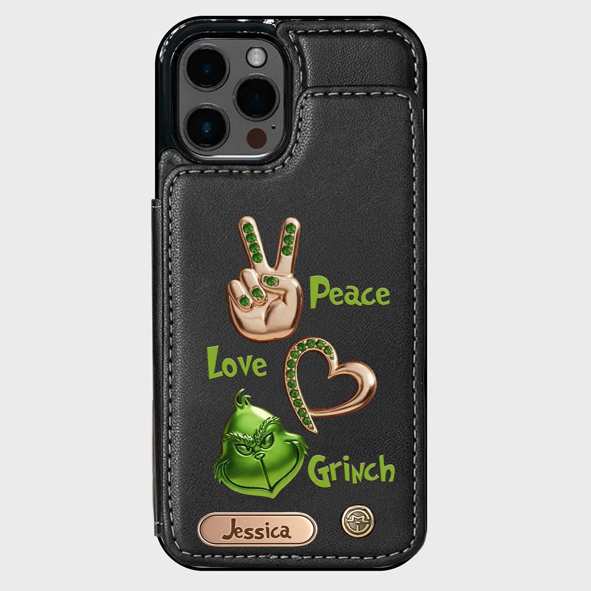 Merry Christmas - Personalized Stole Christmas Wallet Phone Case