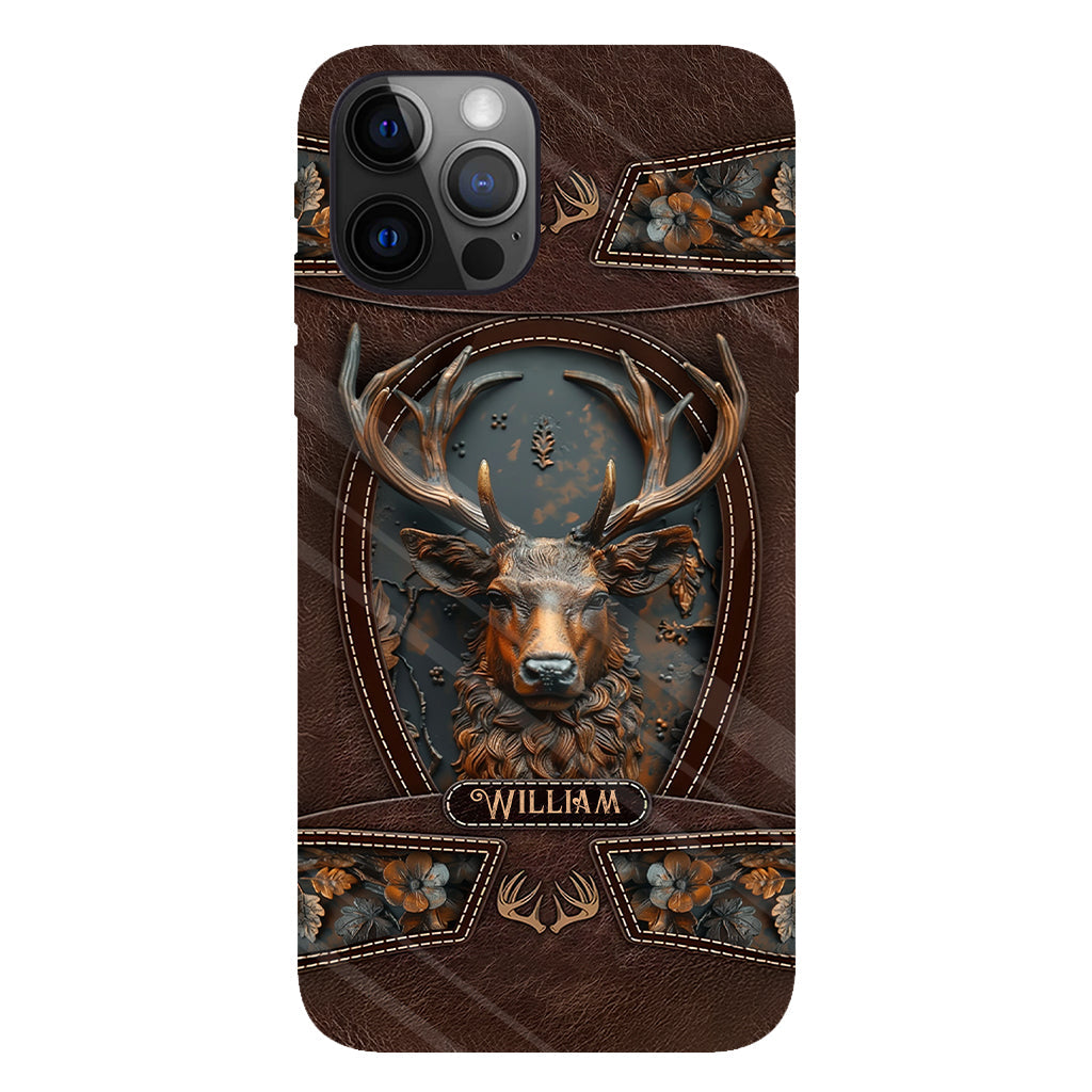 Superbe cerf - Coque de téléphone personnalisée avec impression intégrale sur le thème de la chasse