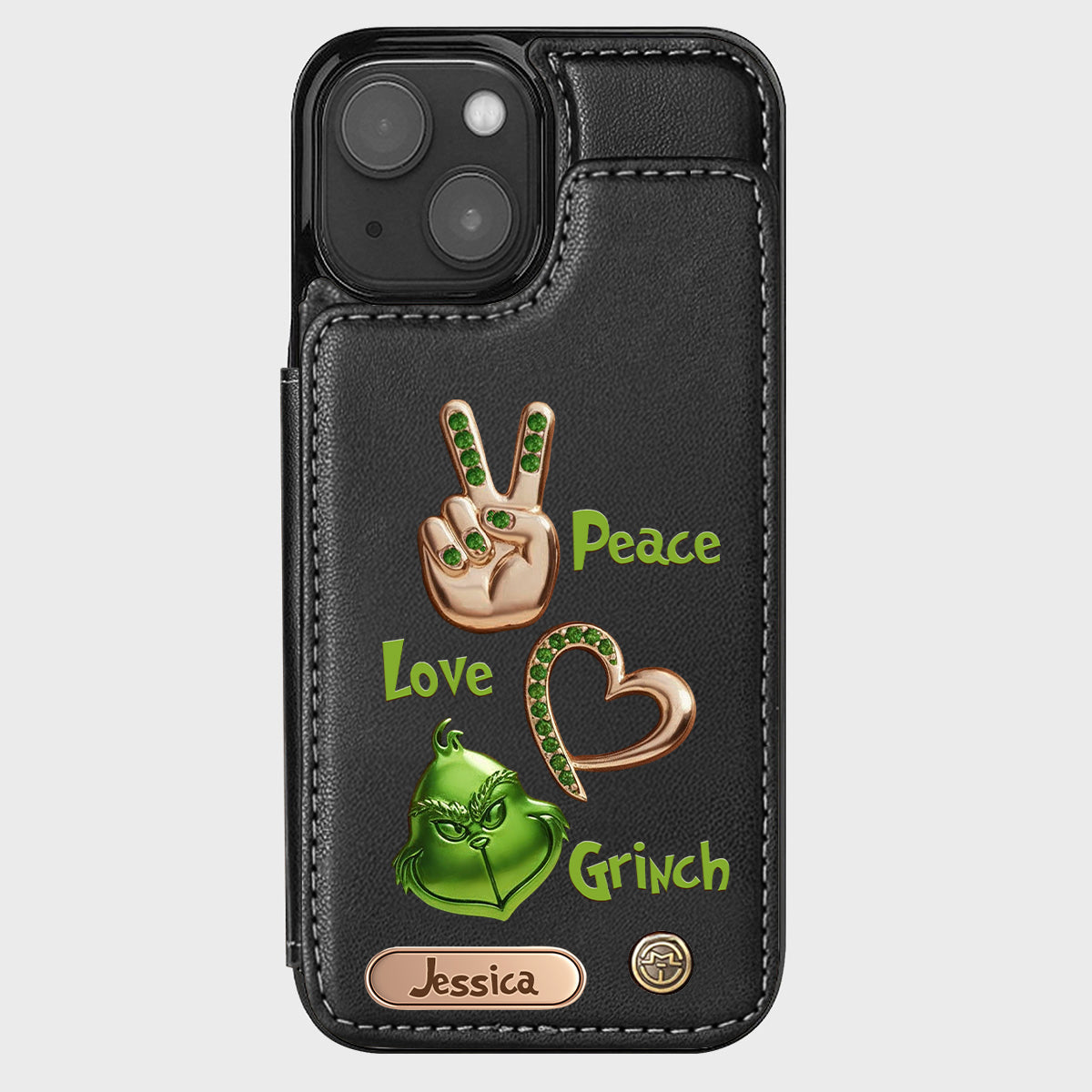 Merry Christmas - Personalized Stole Christmas Wallet Phone Case