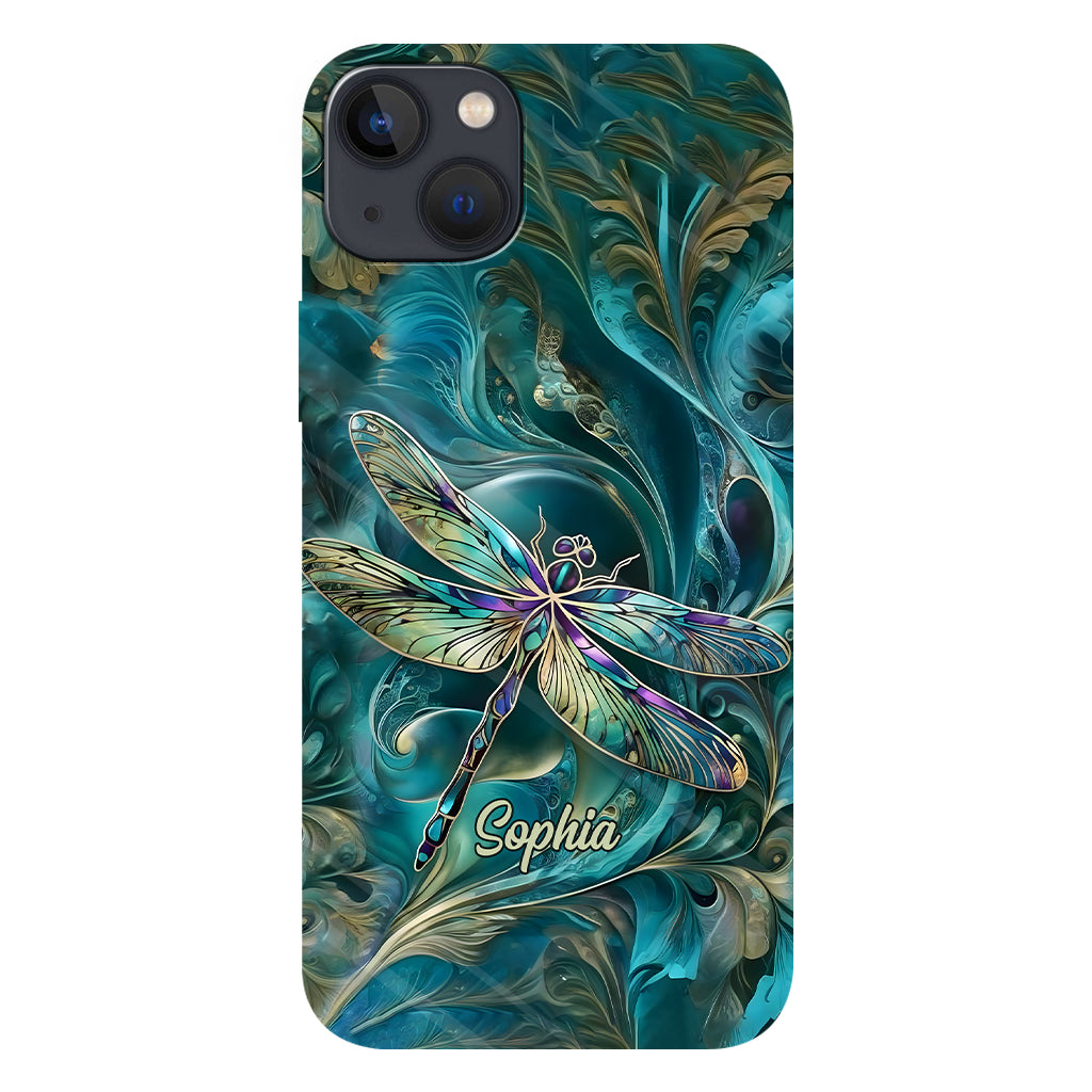 Beautiful Dragonfly - Personalized Dragonfly Full Print Phone Case