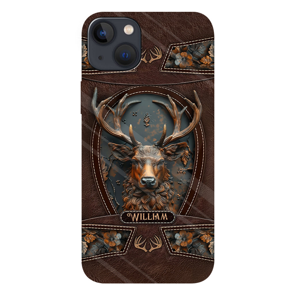 Superbe cerf - Coque de téléphone personnalisée avec impression intégrale sur le thème de la chasse