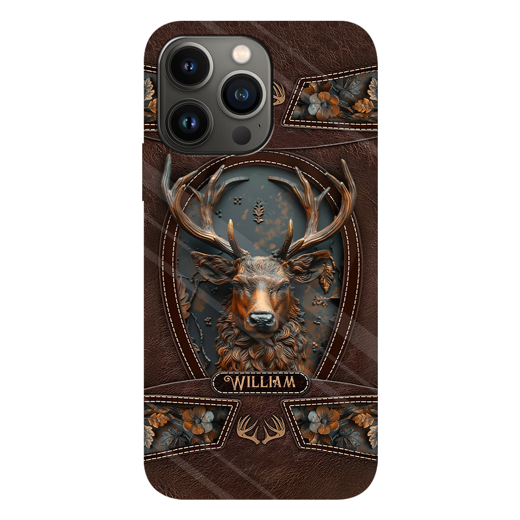 Superbe cerf - Coque de téléphone personnalisée avec impression intégrale sur le thème de la chasse