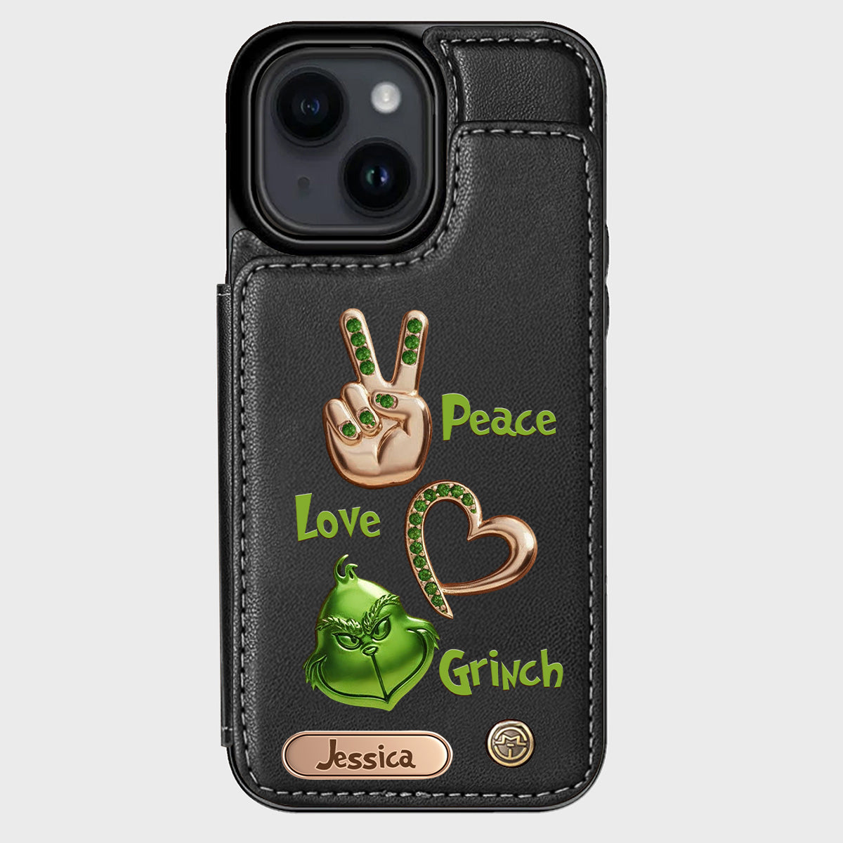 Merry Christmas - Personalized Stole Christmas Wallet Phone Case
