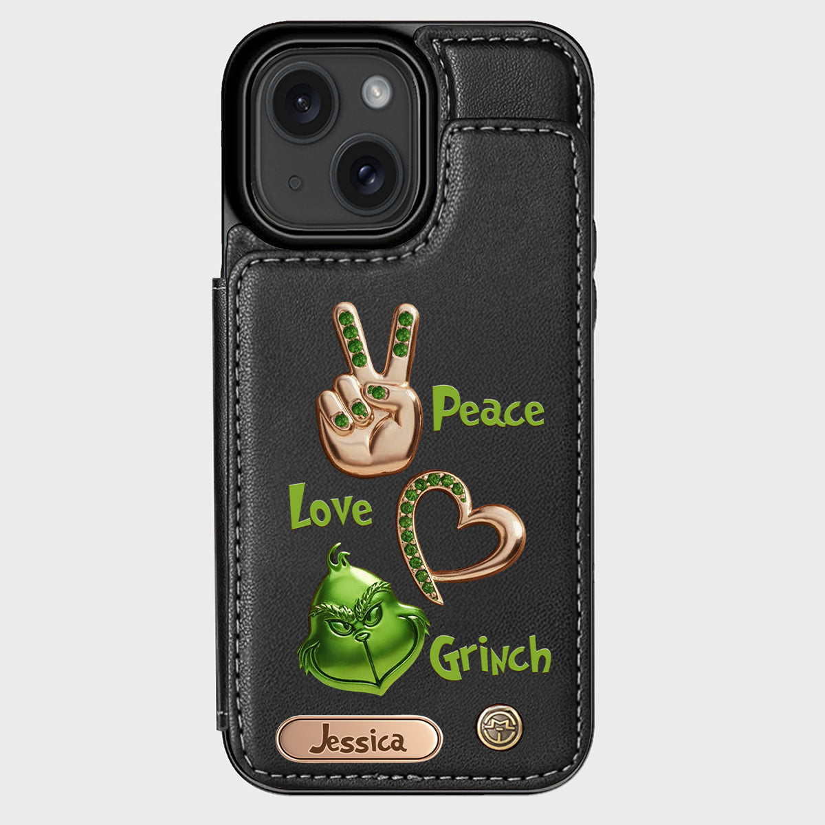 Merry Christmas - Personalized Stole Christmas Wallet Phone Case
