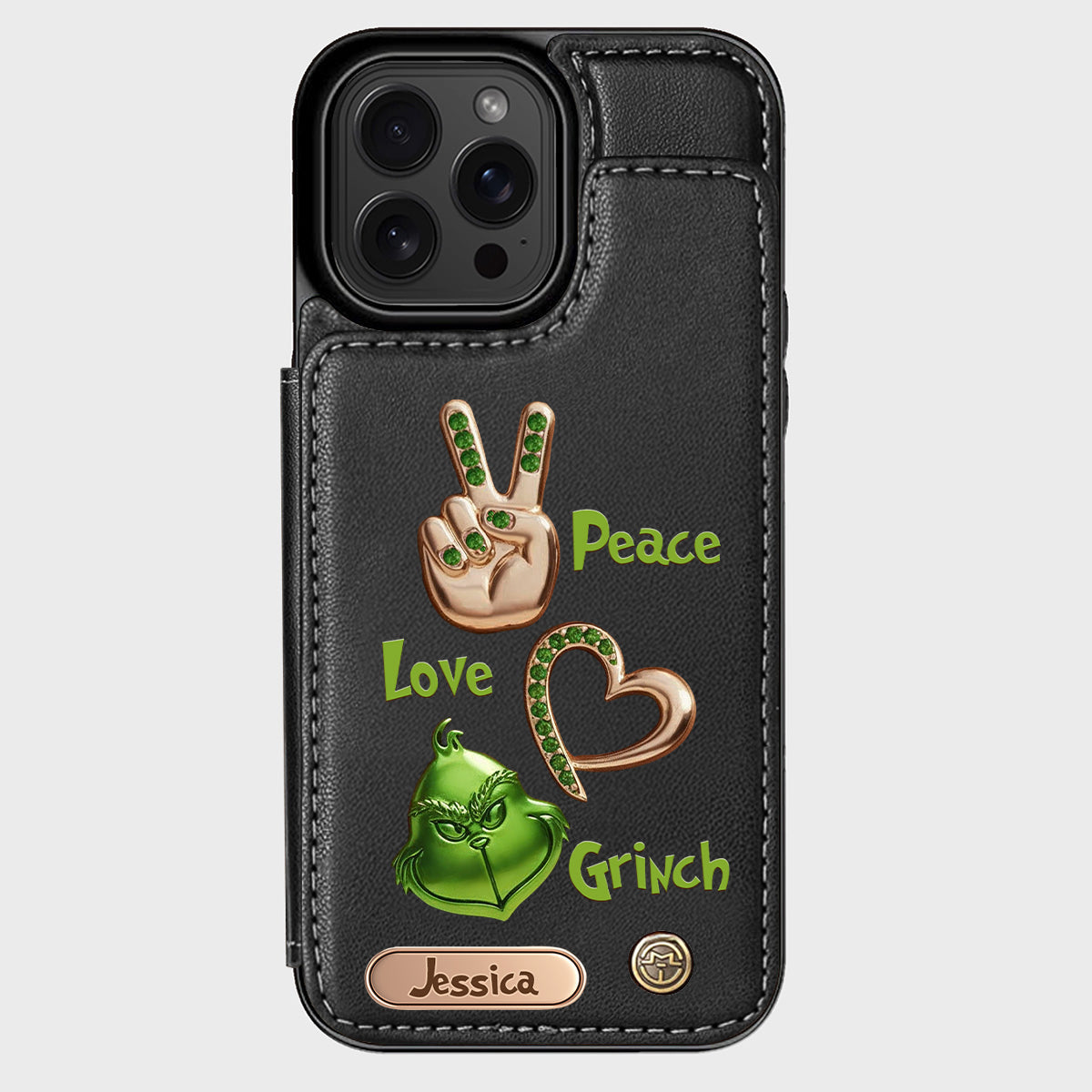 Merry Christmas - Personalized Stole Christmas Wallet Phone Case