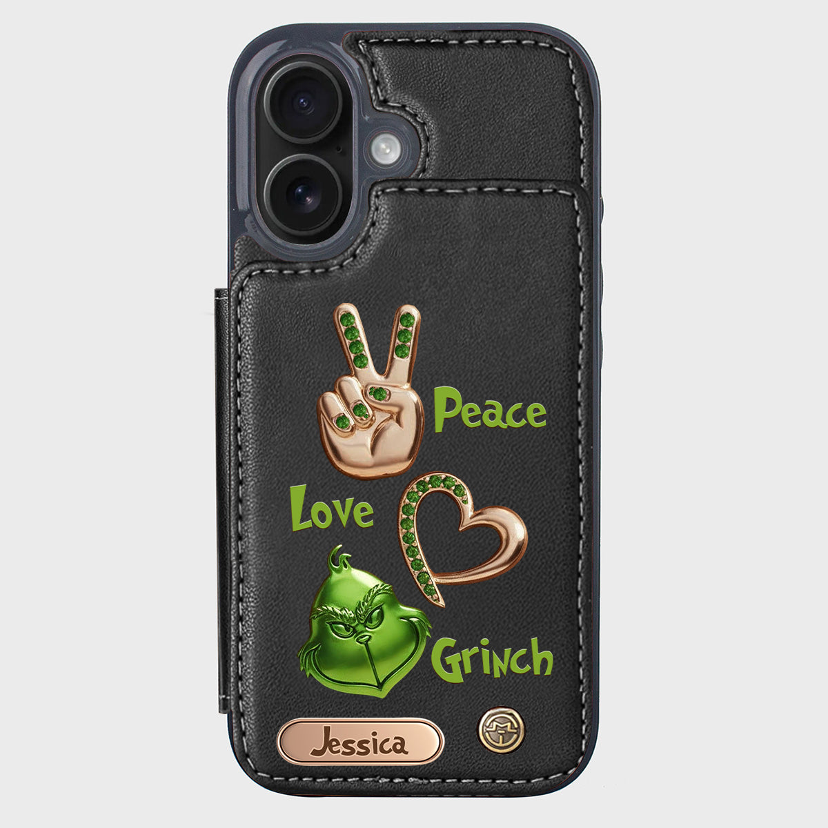 Merry Christmas - Personalized Stole Christmas Wallet Phone Case
