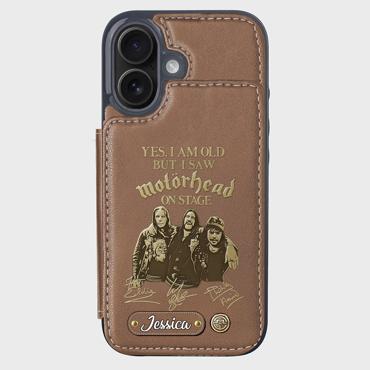 Motorhead on Stage - Personalized Music Band Wallet Phone Case