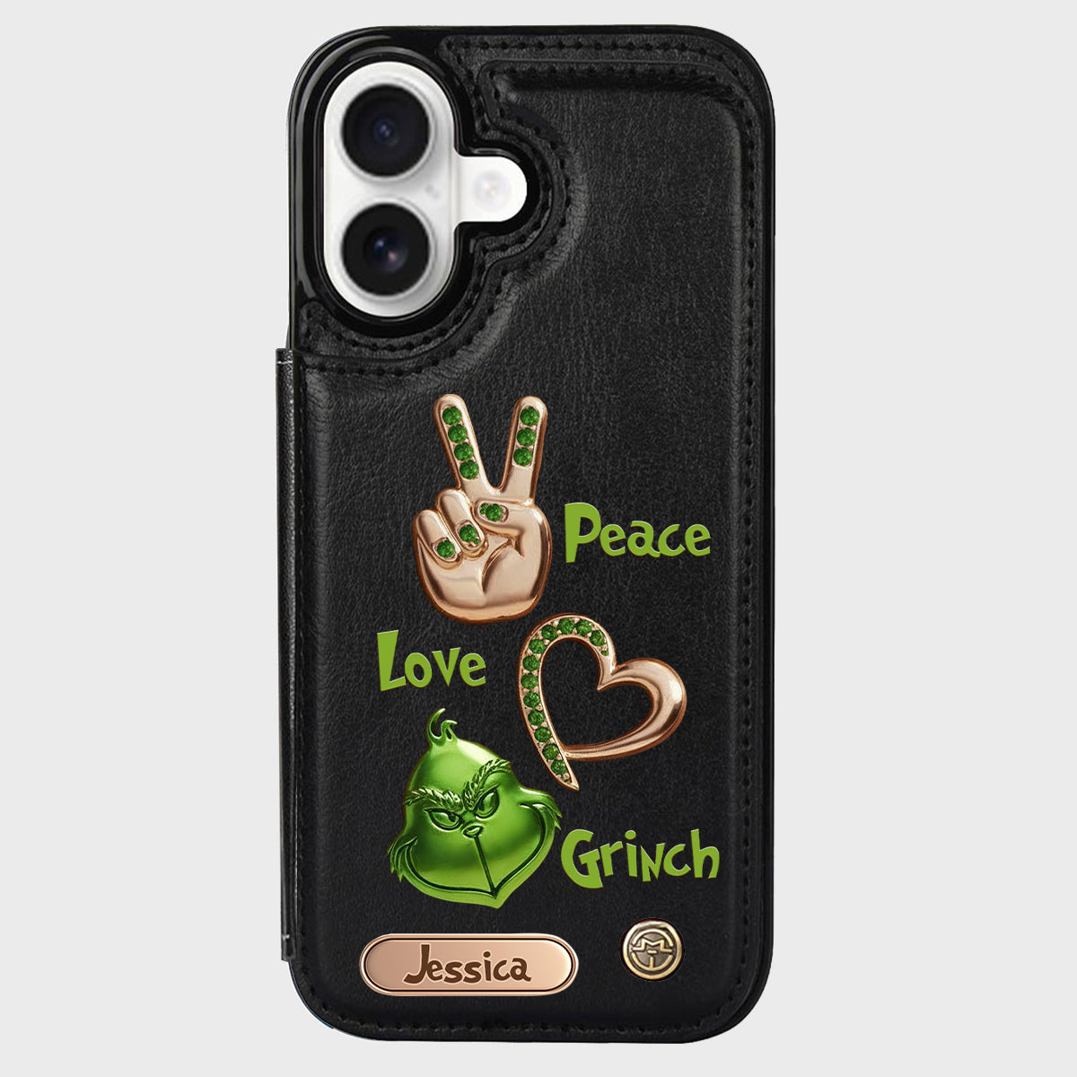 Merry Christmas - Personalized Stole Christmas Wallet Phone Case