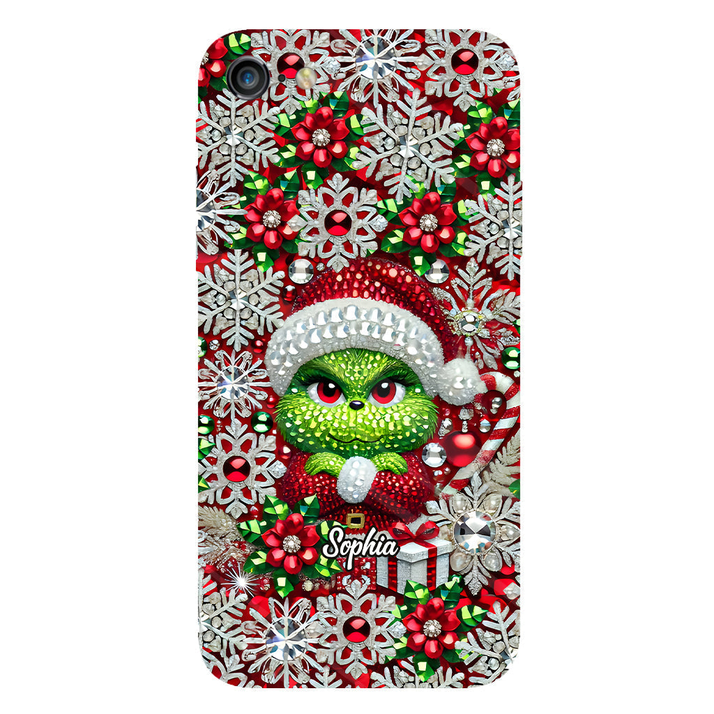Merry Grinchmas - Personalized Stole Christmas Full Print Phone Case