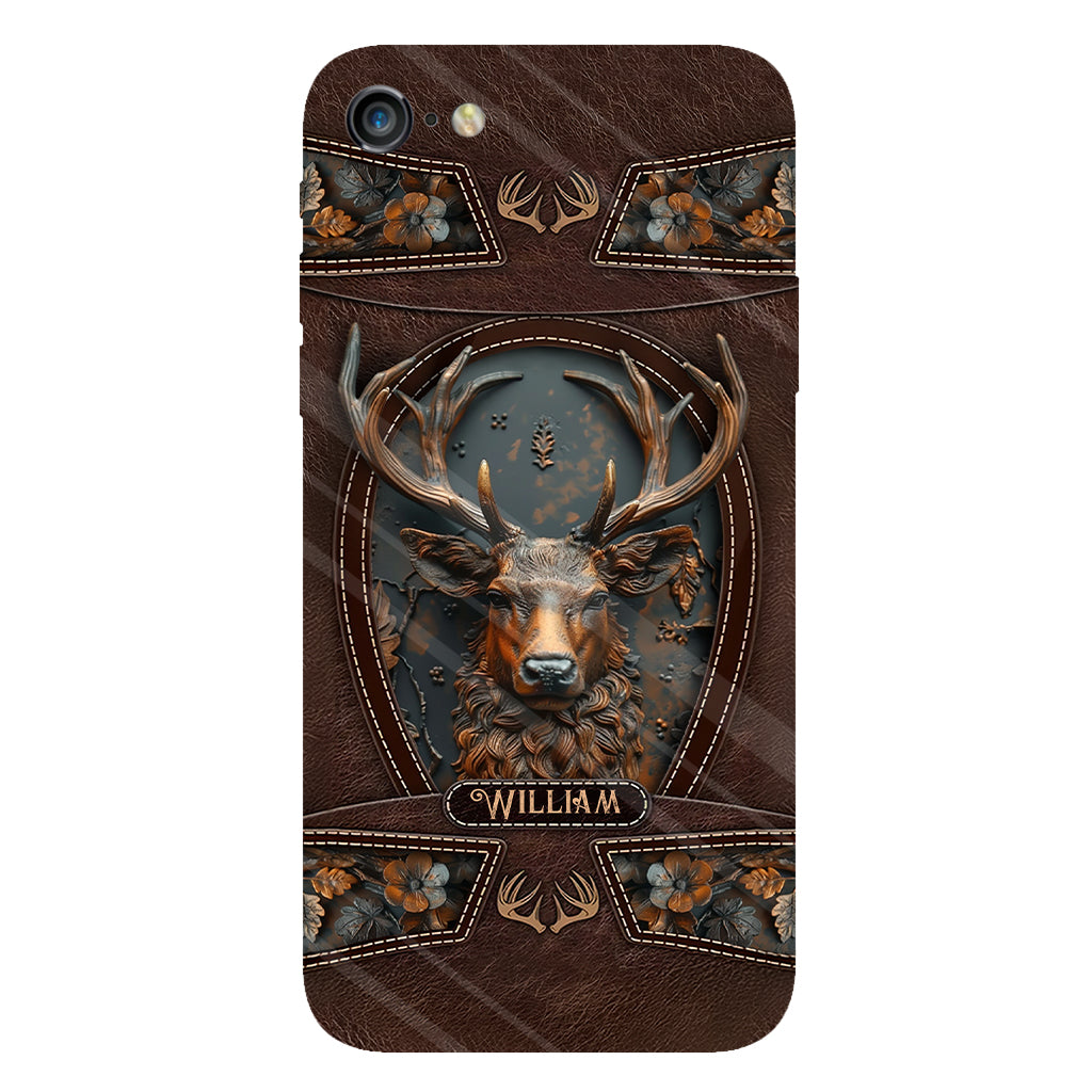 Superbe cerf - Coque de téléphone personnalisée avec impression intégrale sur le thème de la chasse