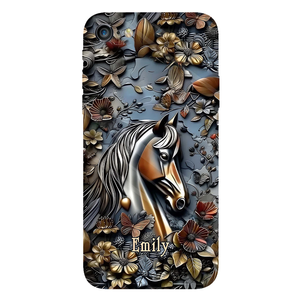 Superbe cheval - Coque de téléphone personnalisée avec impression intégrale de cheval