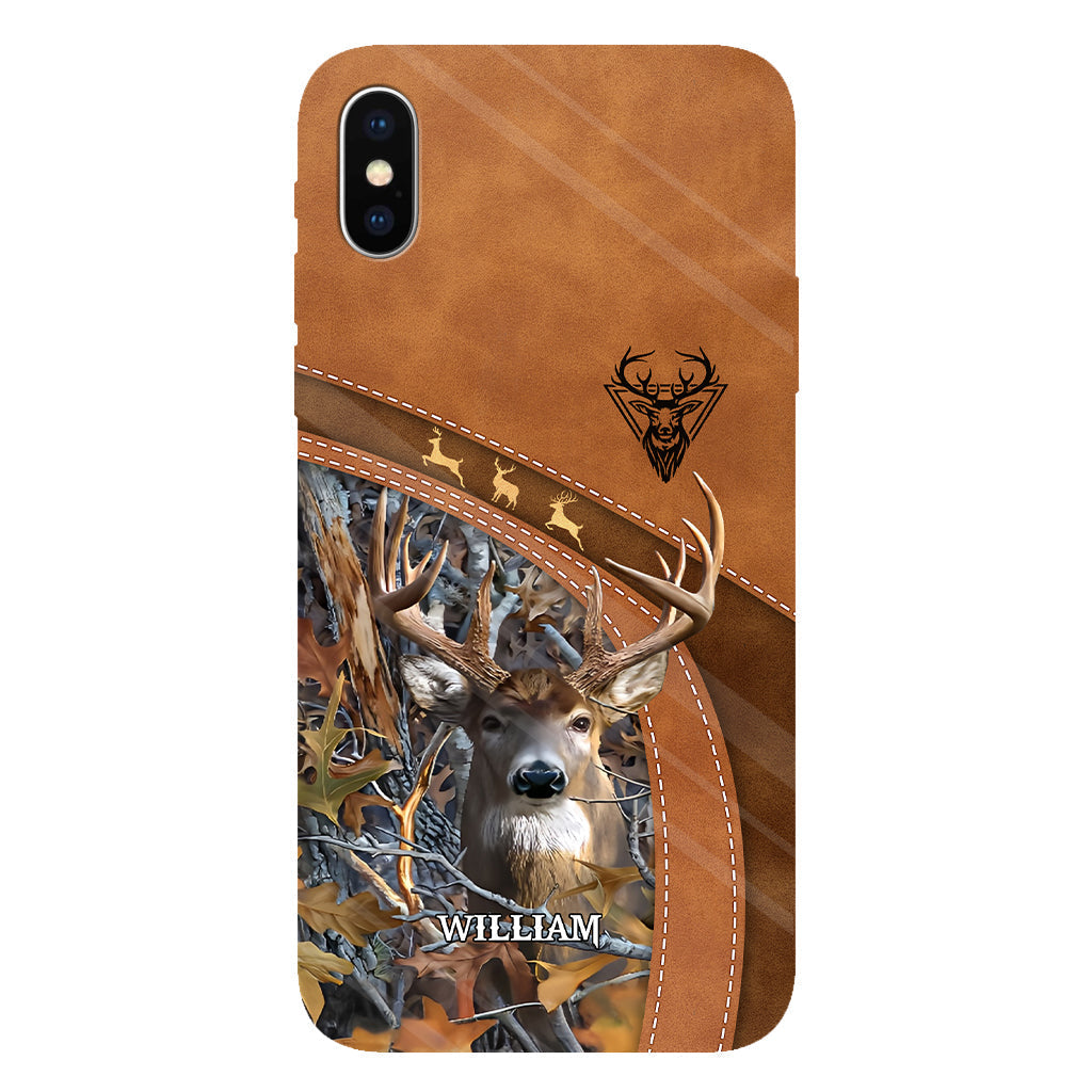 Passionné de chasse - Coque de téléphone personnalisée avec motif intégral sur le thème de la chasse