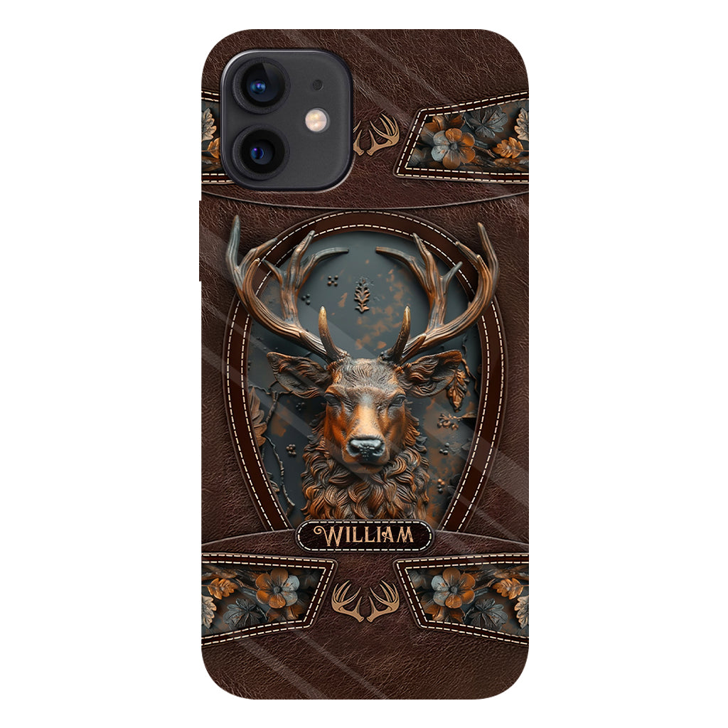 Superbe cerf - Coque de téléphone personnalisée avec impression intégrale sur le thème de la chasse
