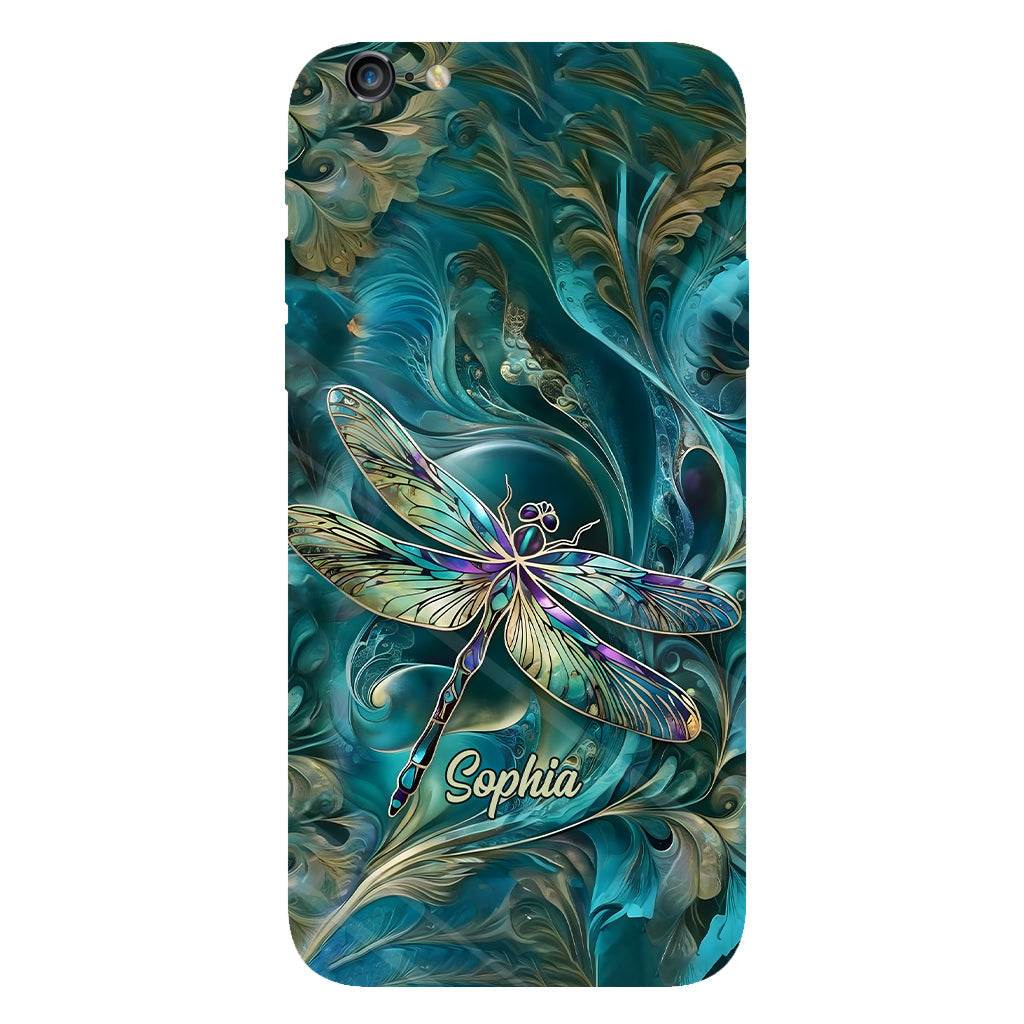 Beautiful Dragonfly - Personalized Dragonfly Full Print Phone Case