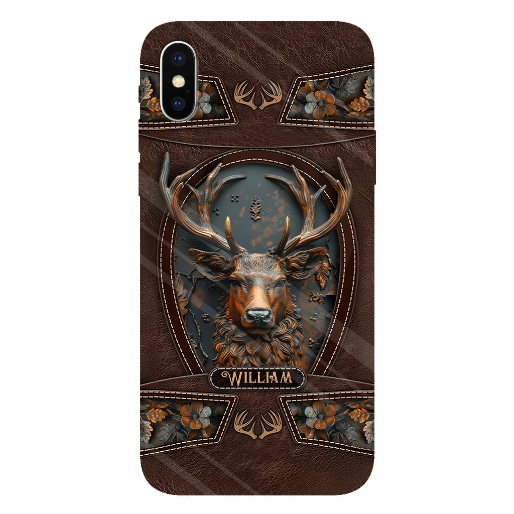Superbe cerf - Coque de téléphone personnalisée avec impression intégrale sur le thème de la chasse