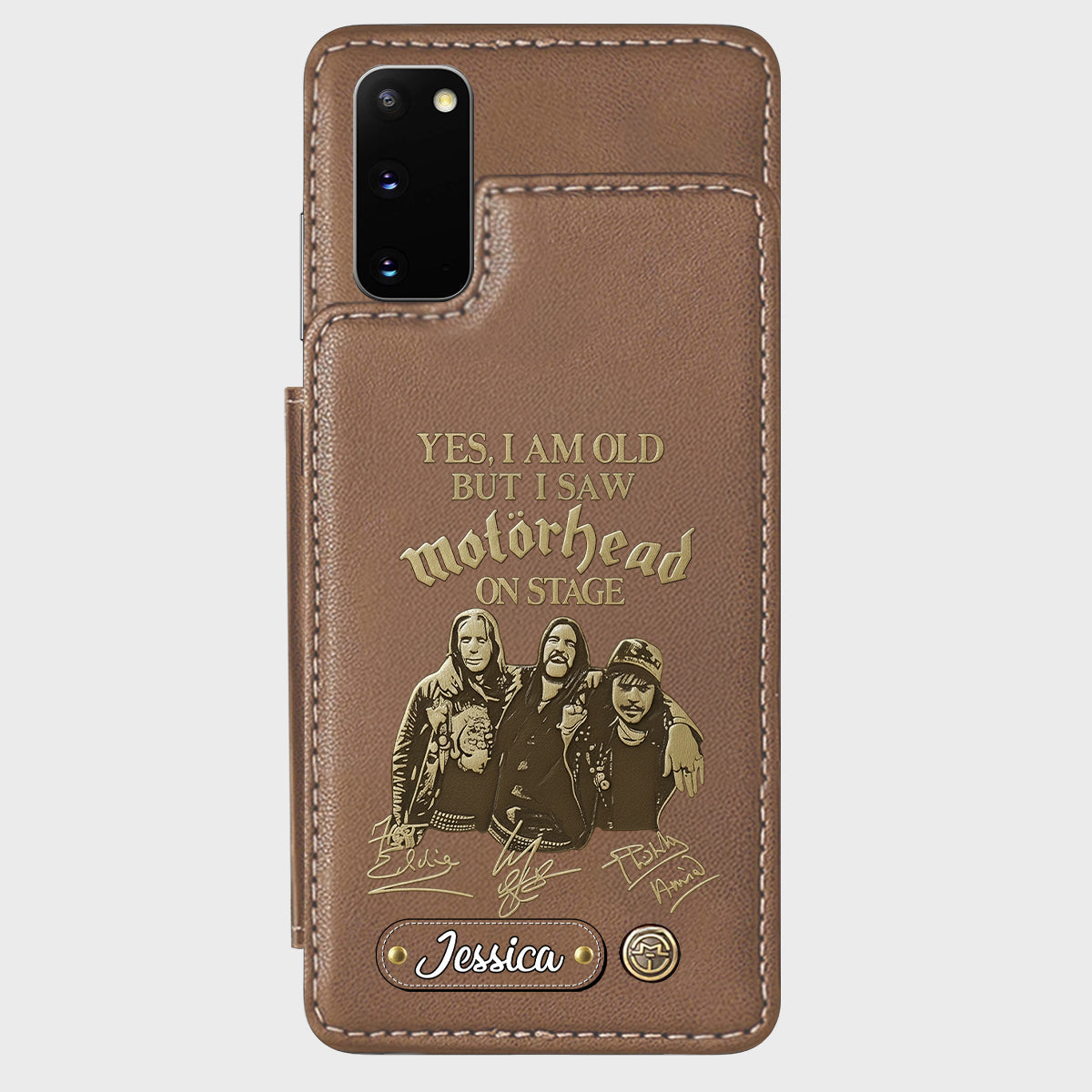 Motorhead on Stage - Personalized Music Band Wallet Phone Case