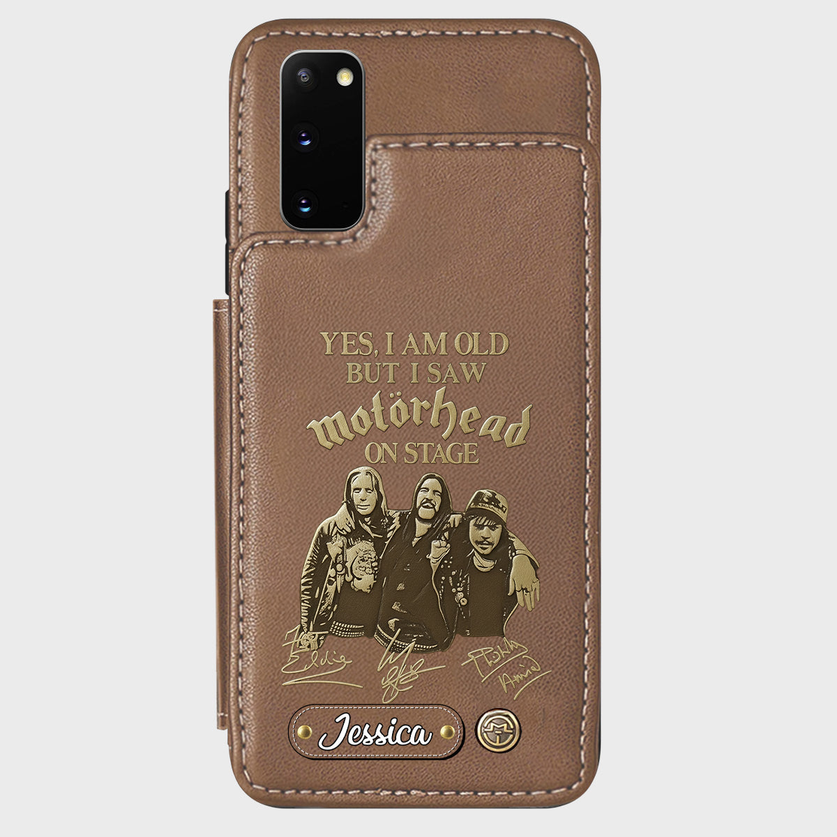 Motorhead on Stage - Personalized Music Band Wallet Phone Case