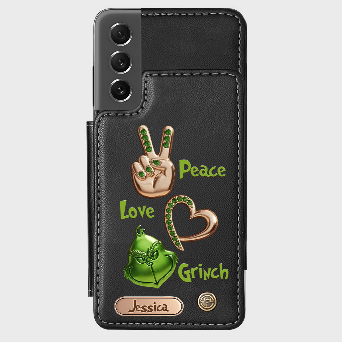 Merry Christmas - Personalized Stole Christmas Wallet Phone Case