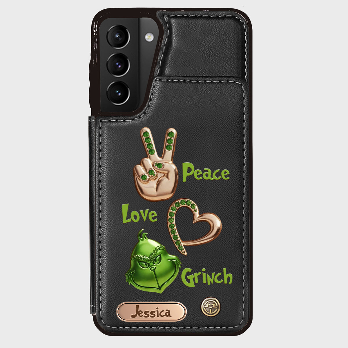 Merry Christmas - Personalized Stole Christmas Wallet Phone Case