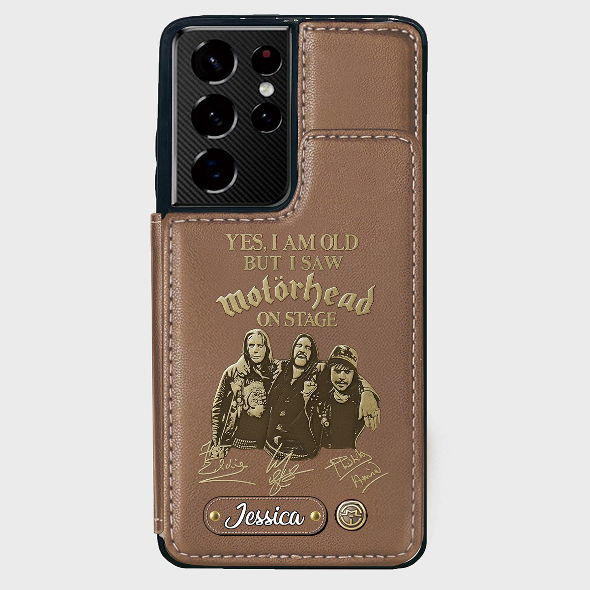 Motorhead on Stage - Personalized Music Band Wallet Phone Case