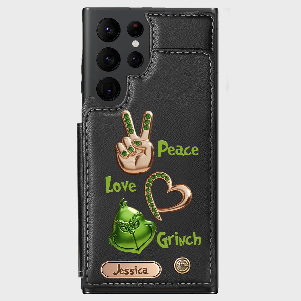 Merry Christmas - Personalized Stole Christmas Wallet Phone Case