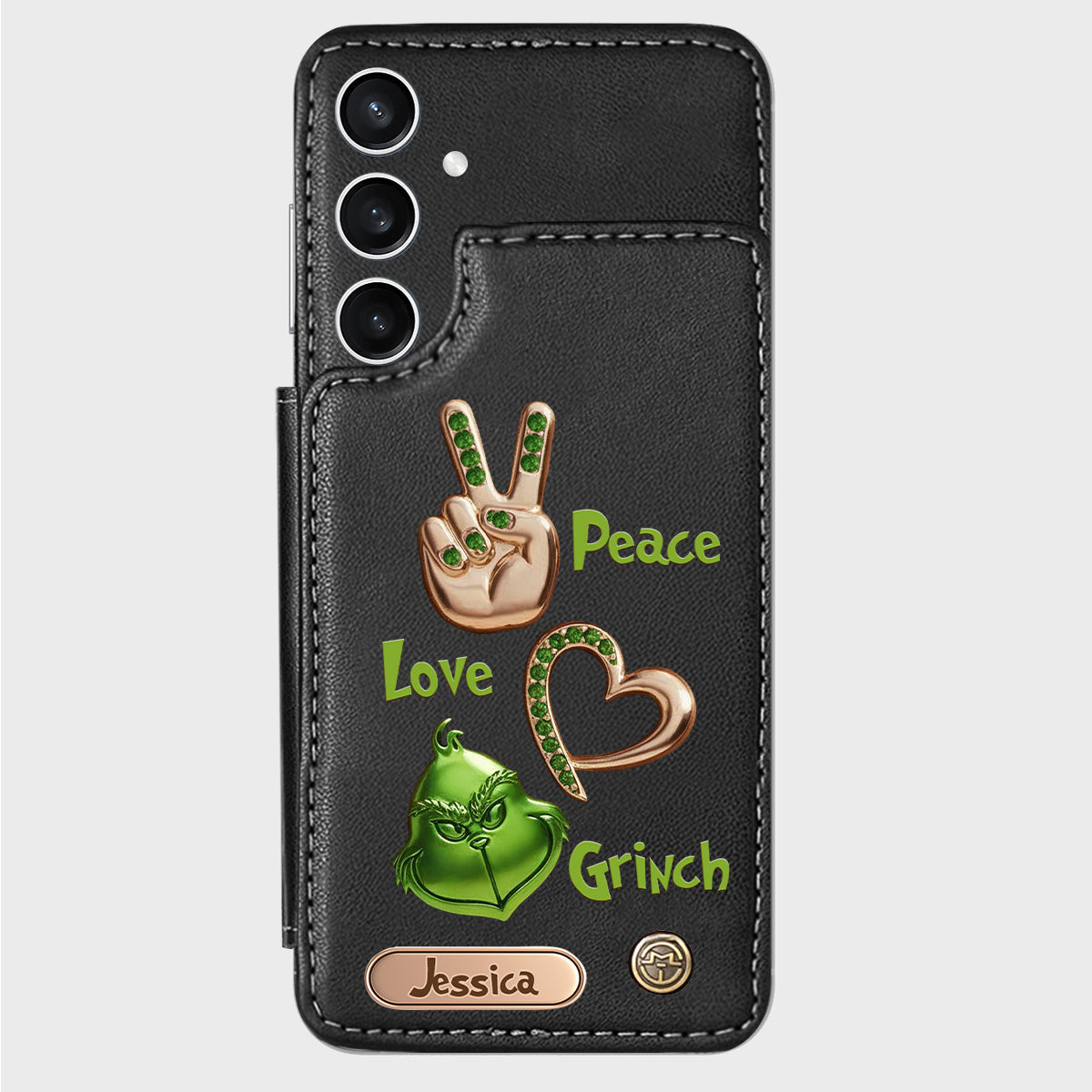 Merry Christmas - Personalized Stole Christmas Wallet Phone Case
