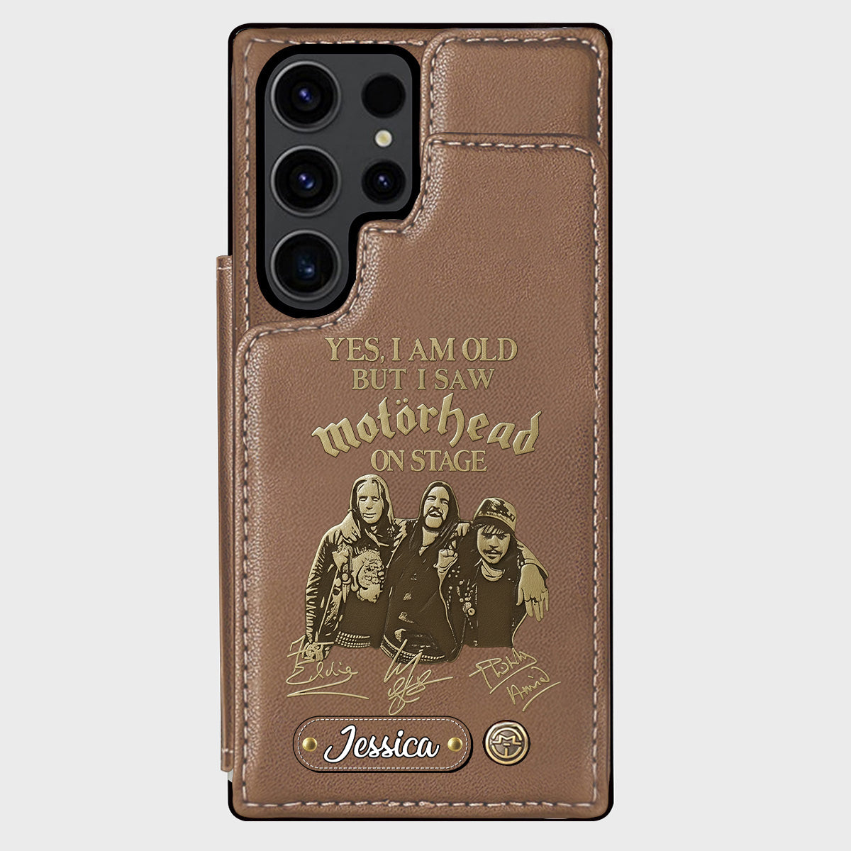Motorhead on Stage - Personalized Music Band Wallet Phone Case
