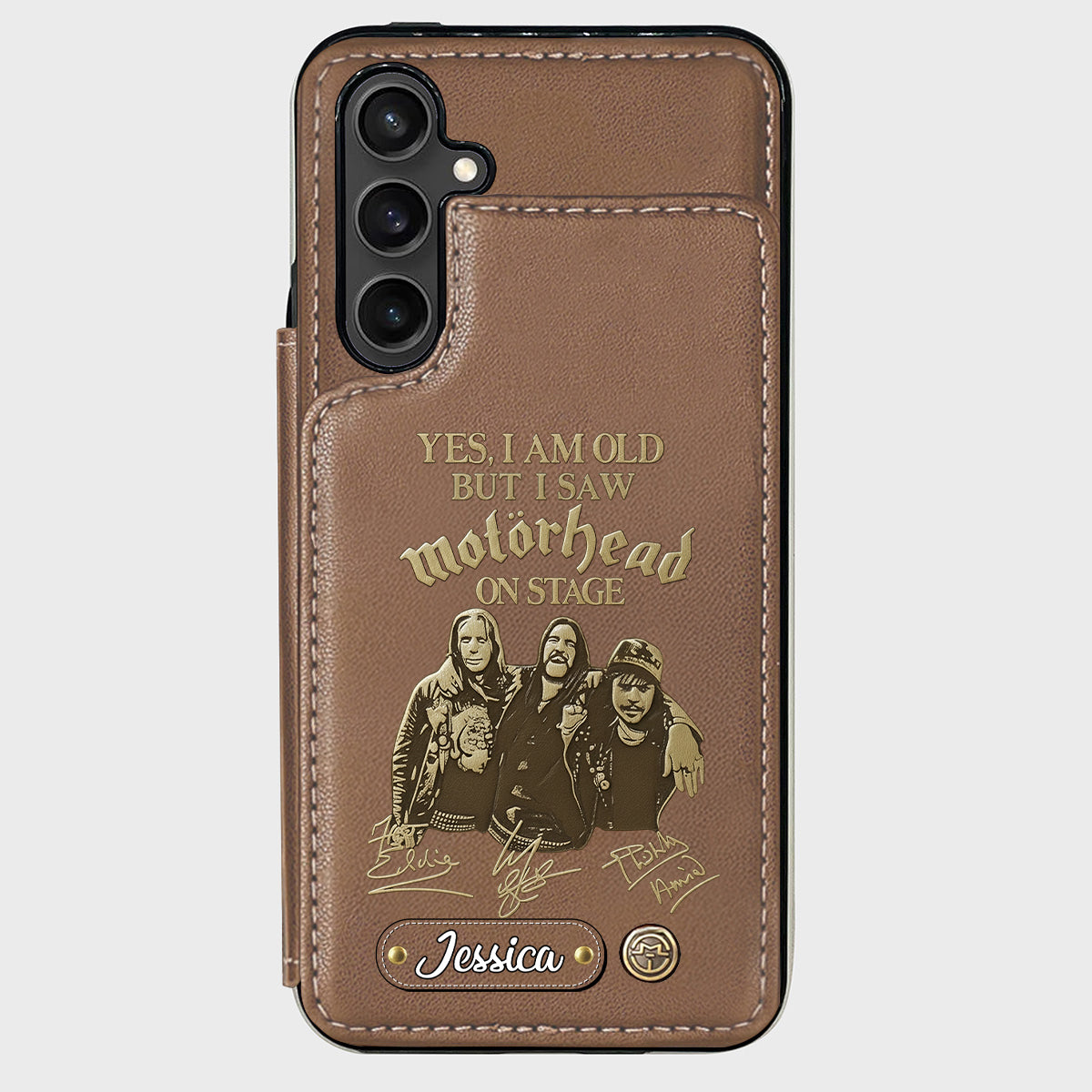 Motorhead on Stage - Personalized Music Band Wallet Phone Case