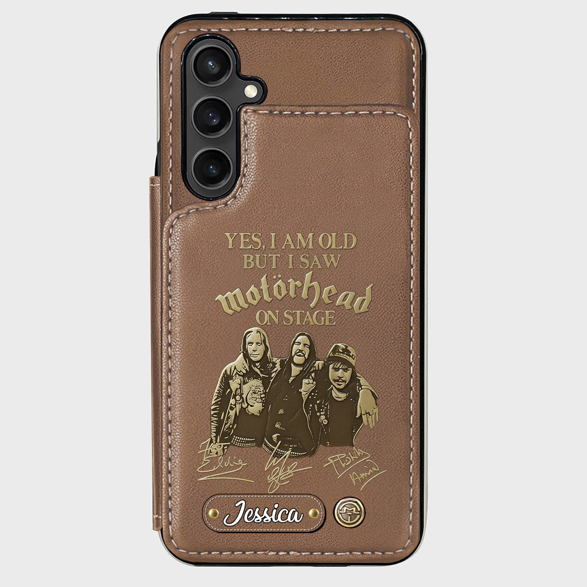 Motorhead on Stage - Personalized Music Band Wallet Phone Case