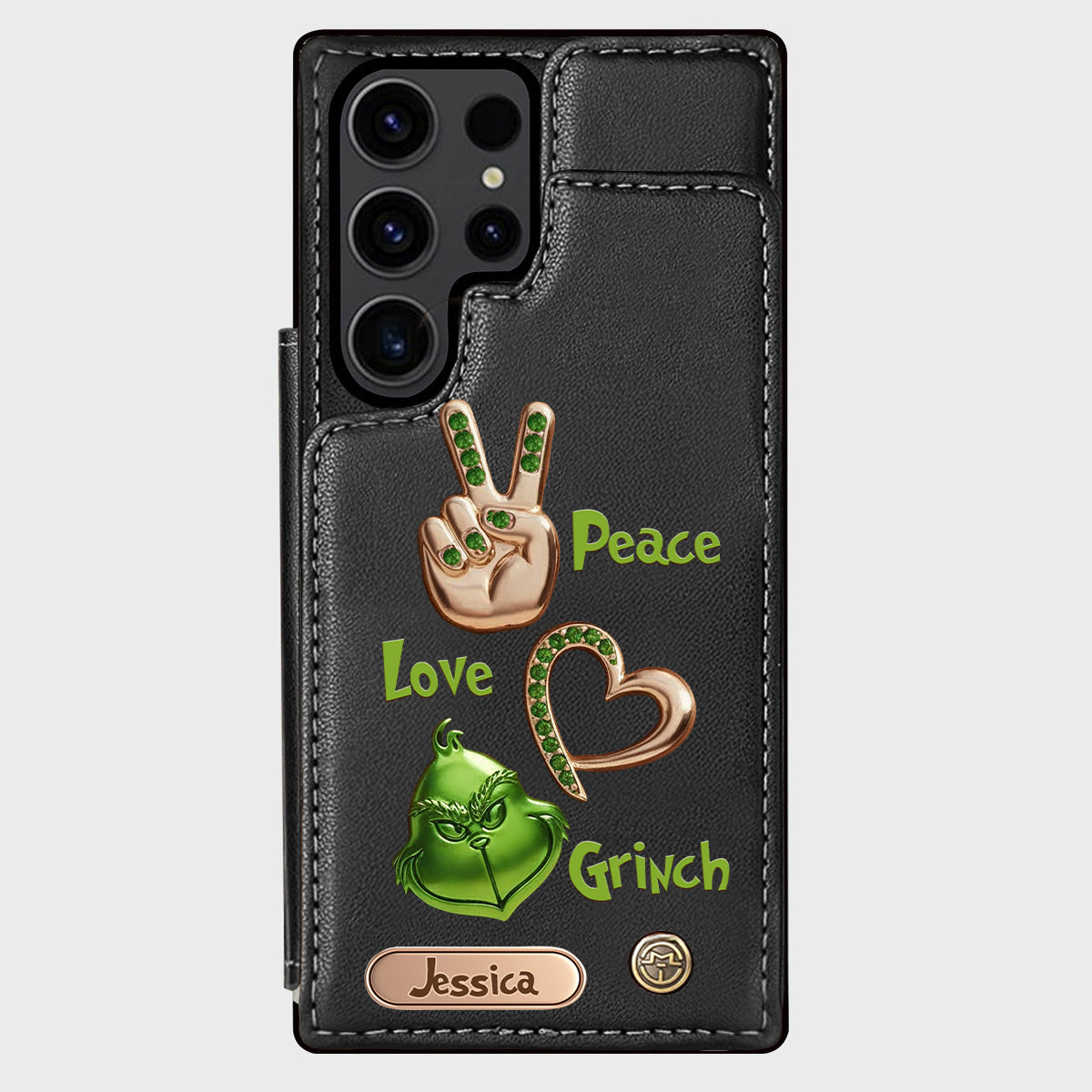 Merry Christmas - Personalized Stole Christmas Wallet Phone Case