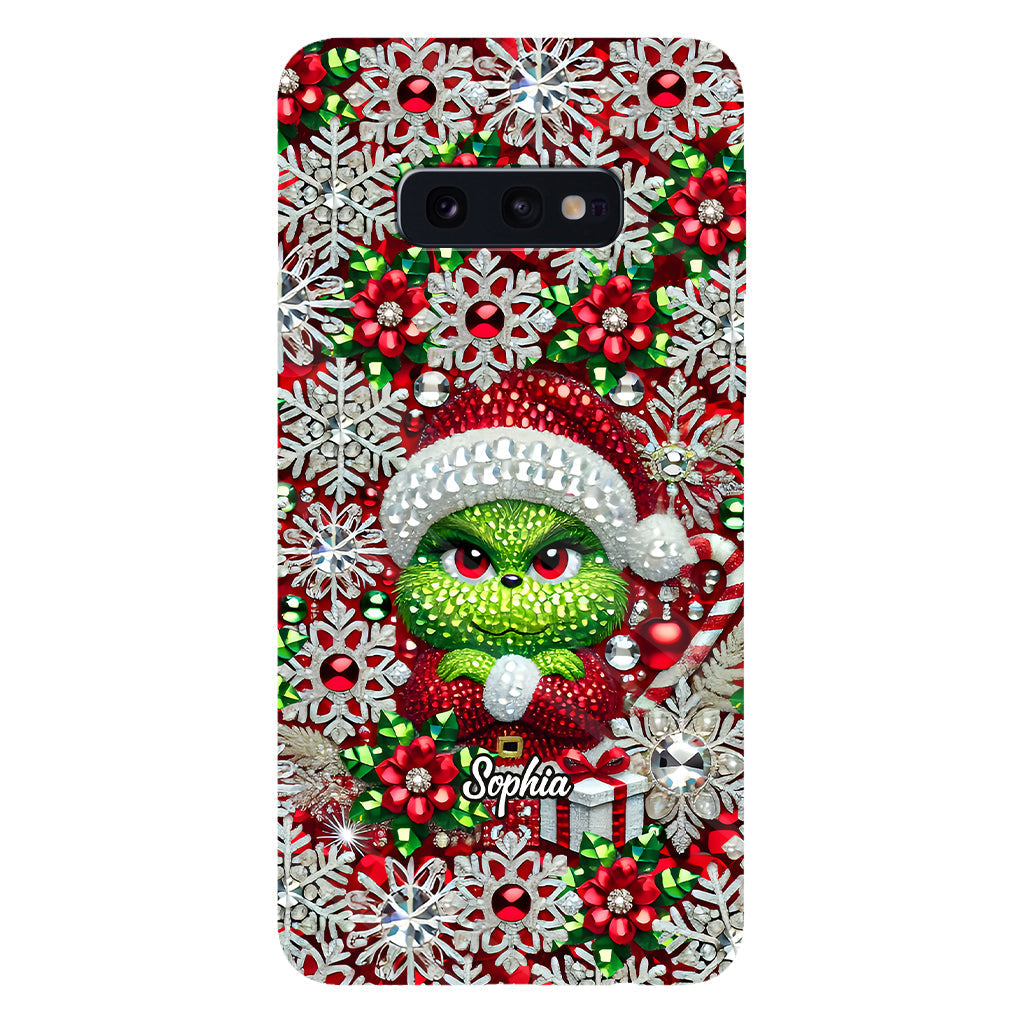 Merry Grinchmas - Personalized Stole Christmas Full Print Phone Case