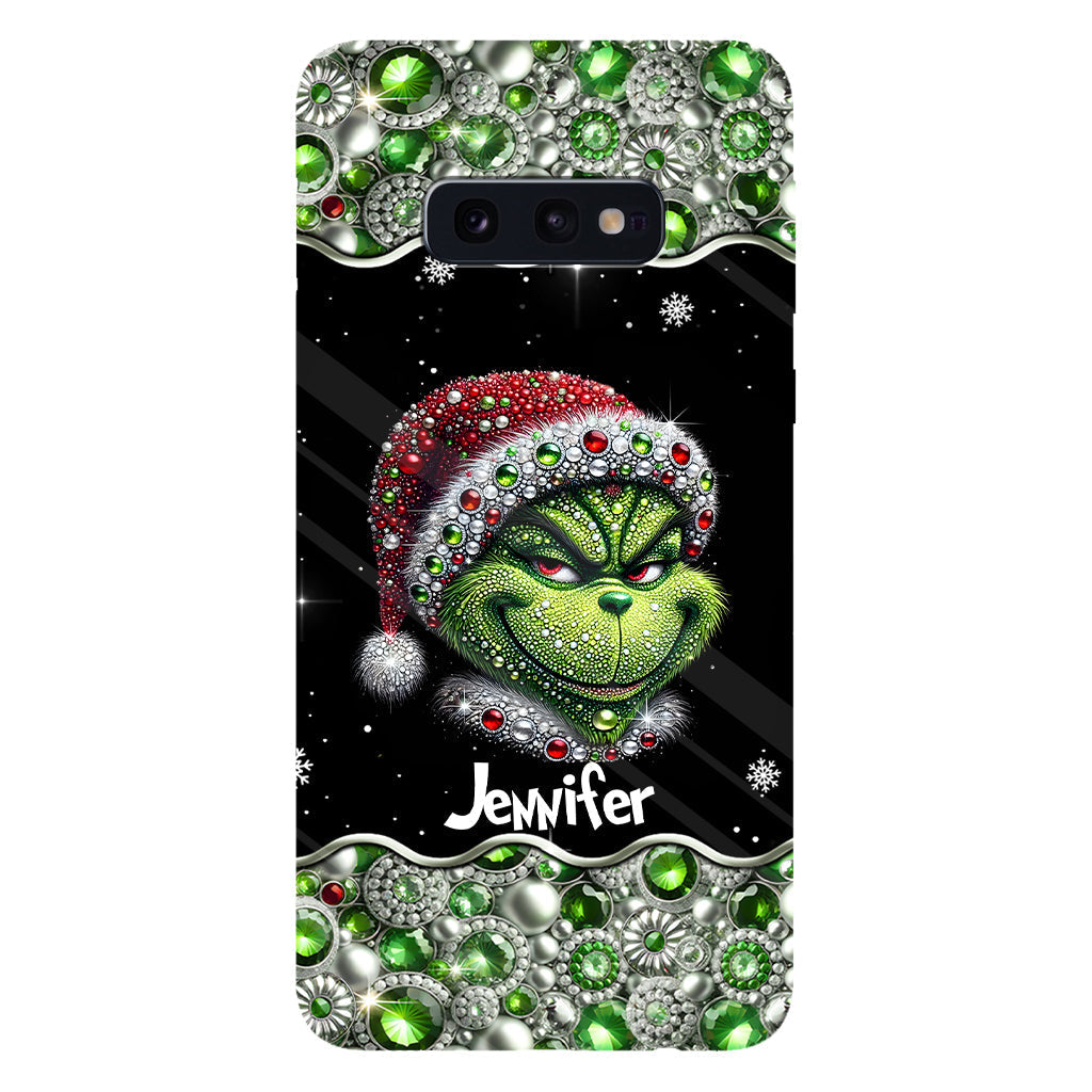 Merry Grinchmas - Personalized Stole Christmas Full Print Phone Case