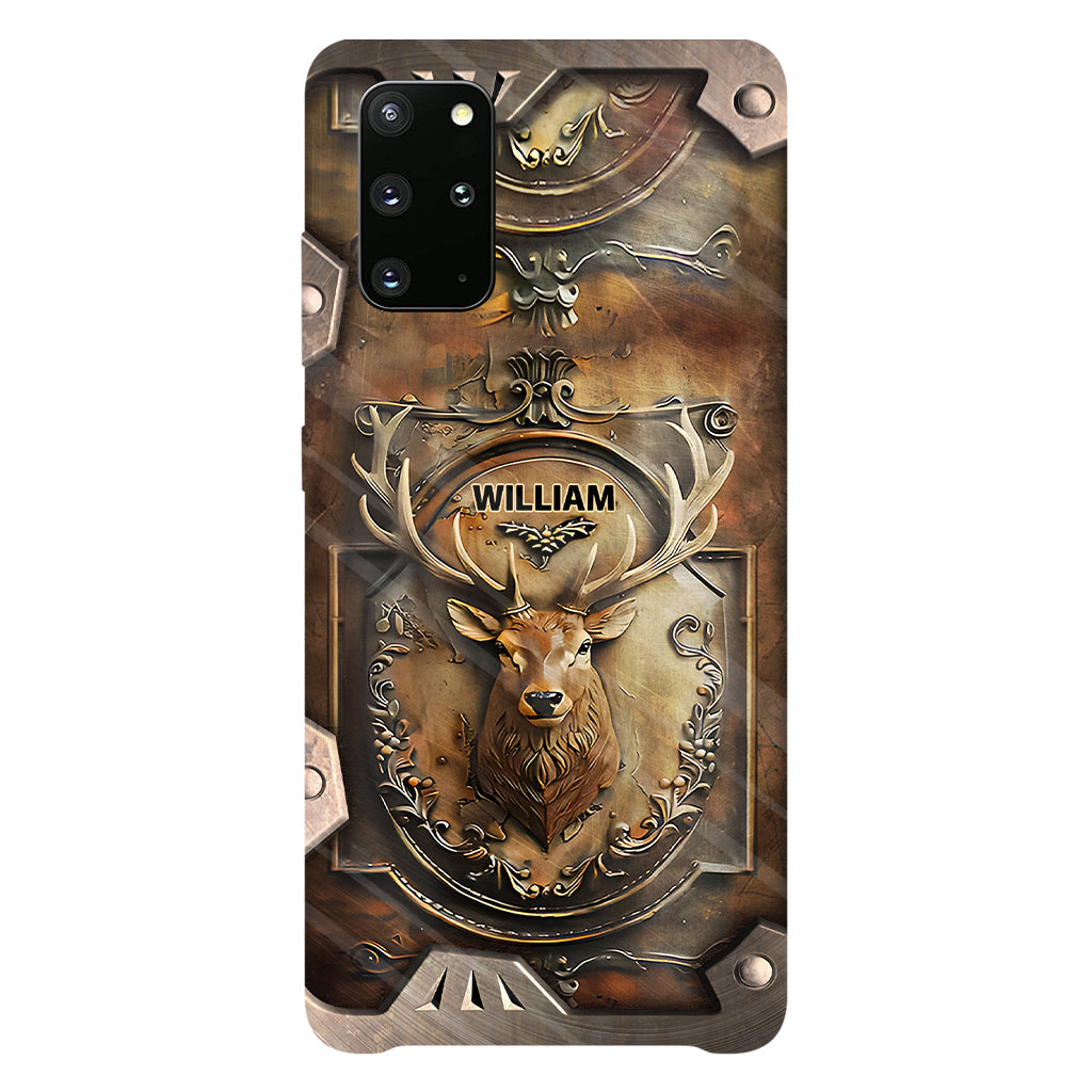 Coque de téléphone personnalisée avec motif de chasse au cerf - Étui de téléphone imprimé intégral