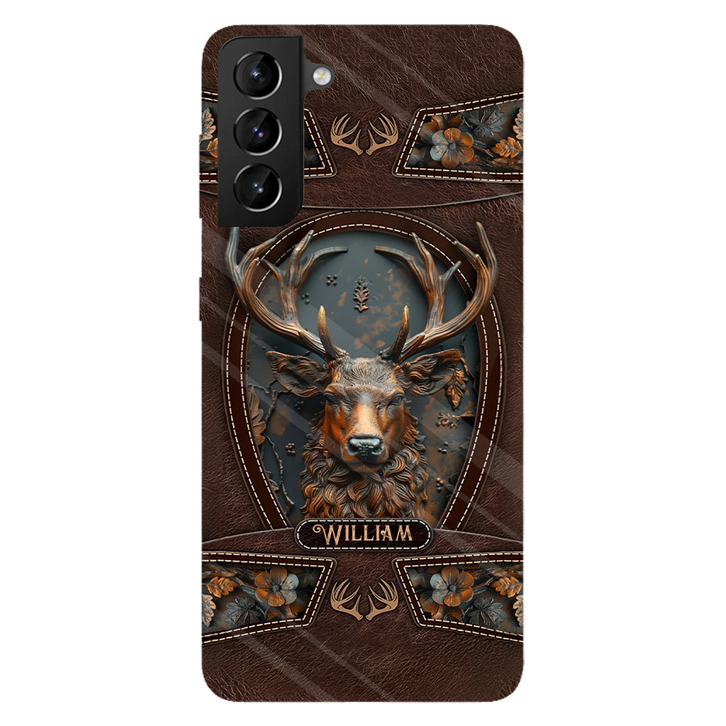 Superbe cerf - Coque de téléphone personnalisée avec impression intégrale sur le thème de la chasse