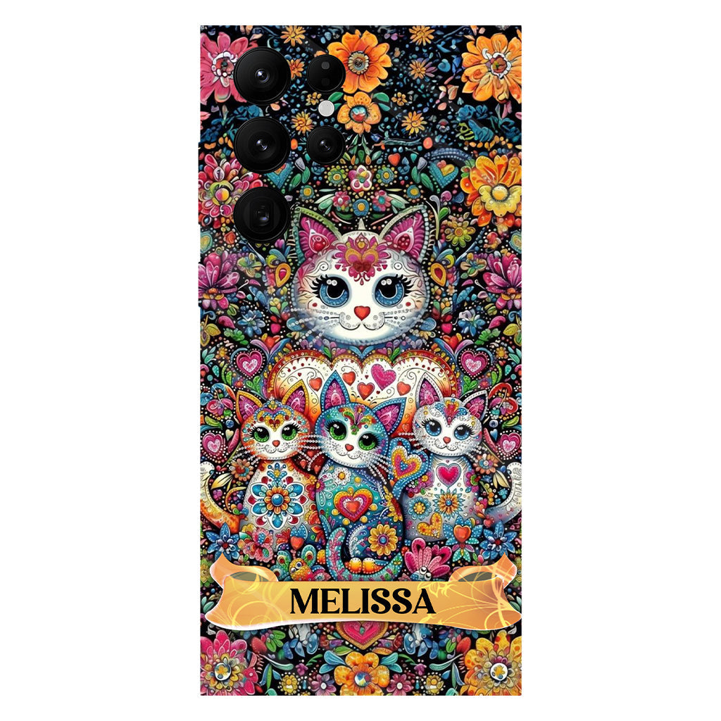 Magnifiques chats - Coque de téléphone personnalisée avec impression intégrale de chat