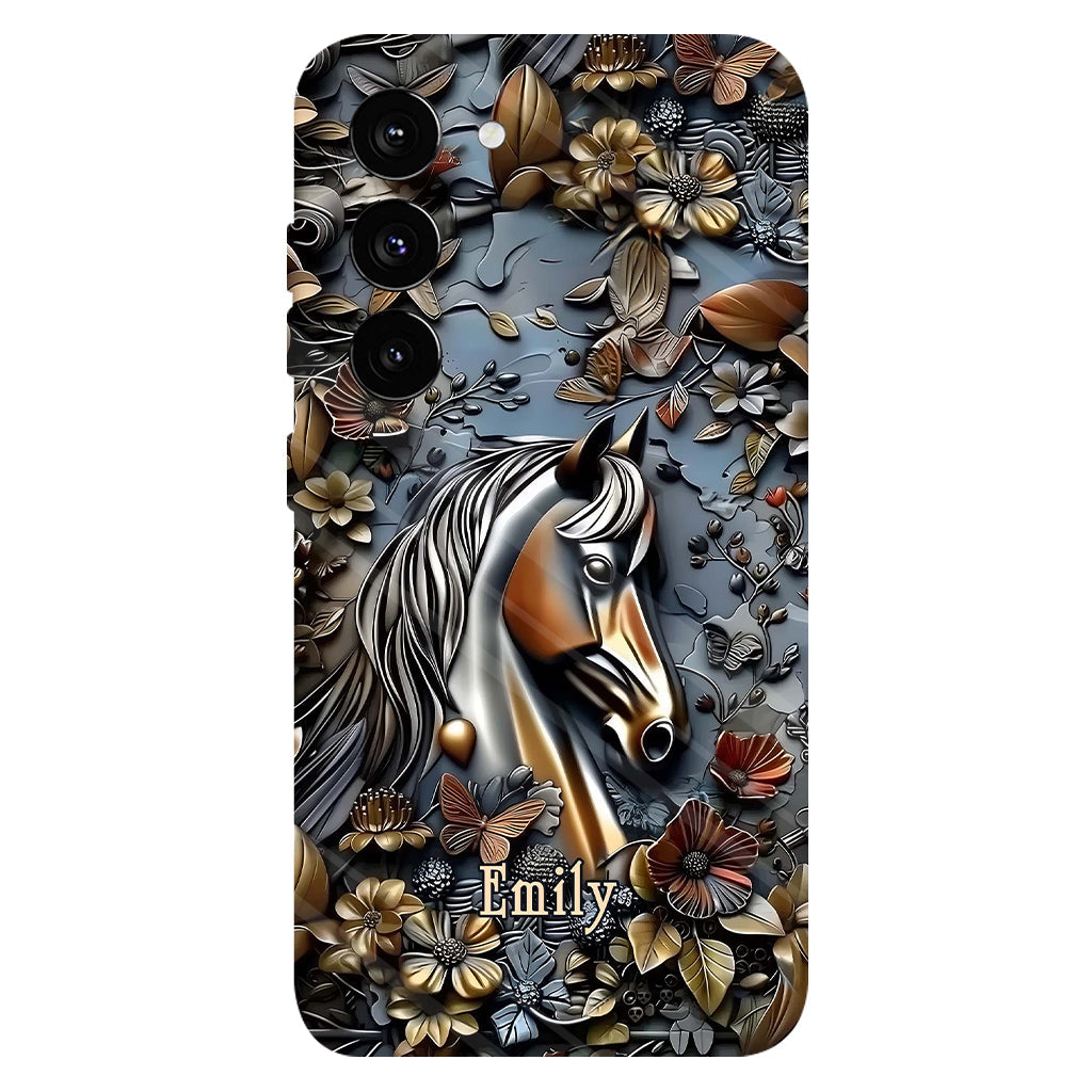 Superbe cheval - Coque de téléphone personnalisée avec impression intégrale de cheval