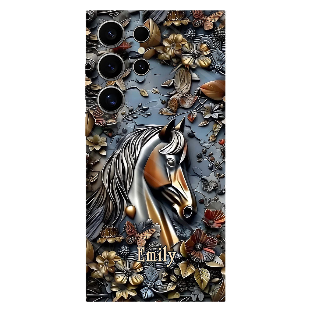 Superbe cheval - Coque de téléphone personnalisée avec impression intégrale de cheval
