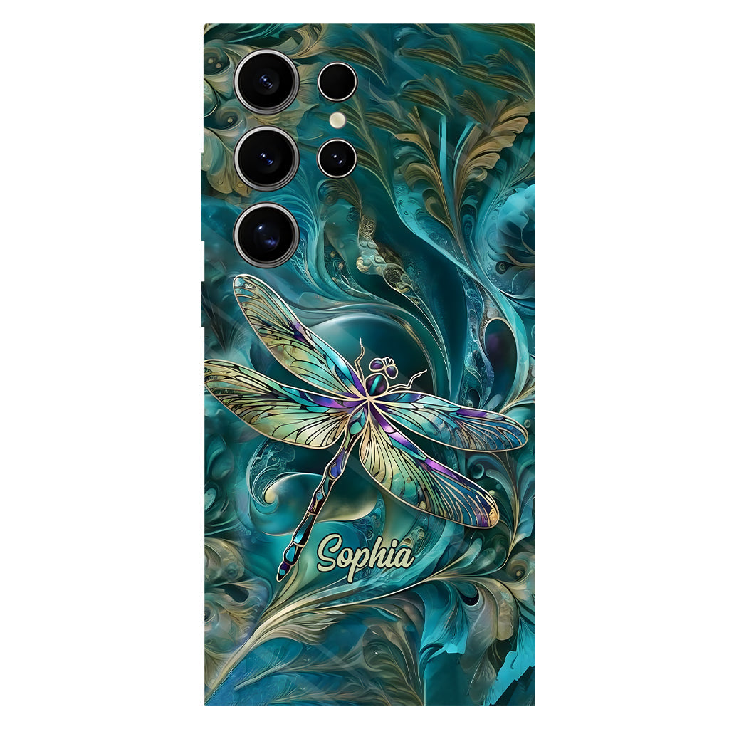 Beautiful Dragonfly - Personalized Dragonfly Full Print Phone Case