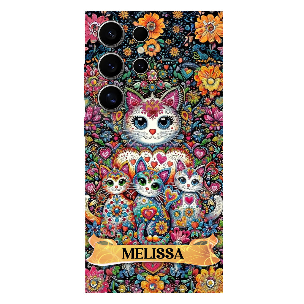 Magnifiques chats - Coque de téléphone personnalisée avec impression intégrale de chat