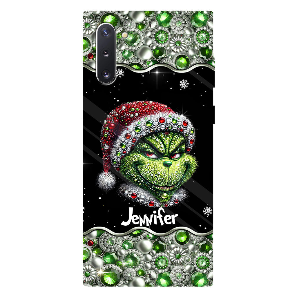 Merry Grinchmas - Personalized Stole Christmas Full Print Phone Case