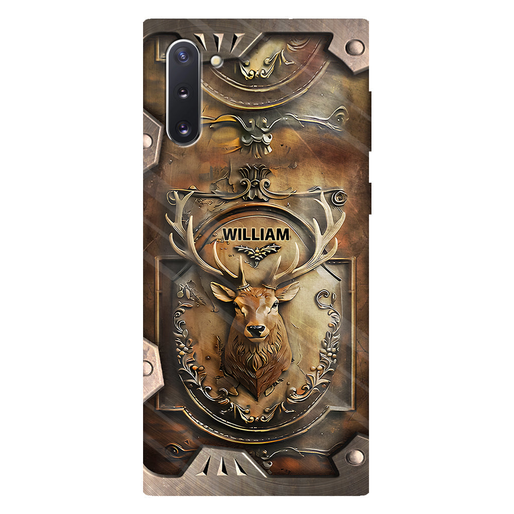Coque de téléphone personnalisée avec motif de chasse au cerf - Étui de téléphone imprimé intégral