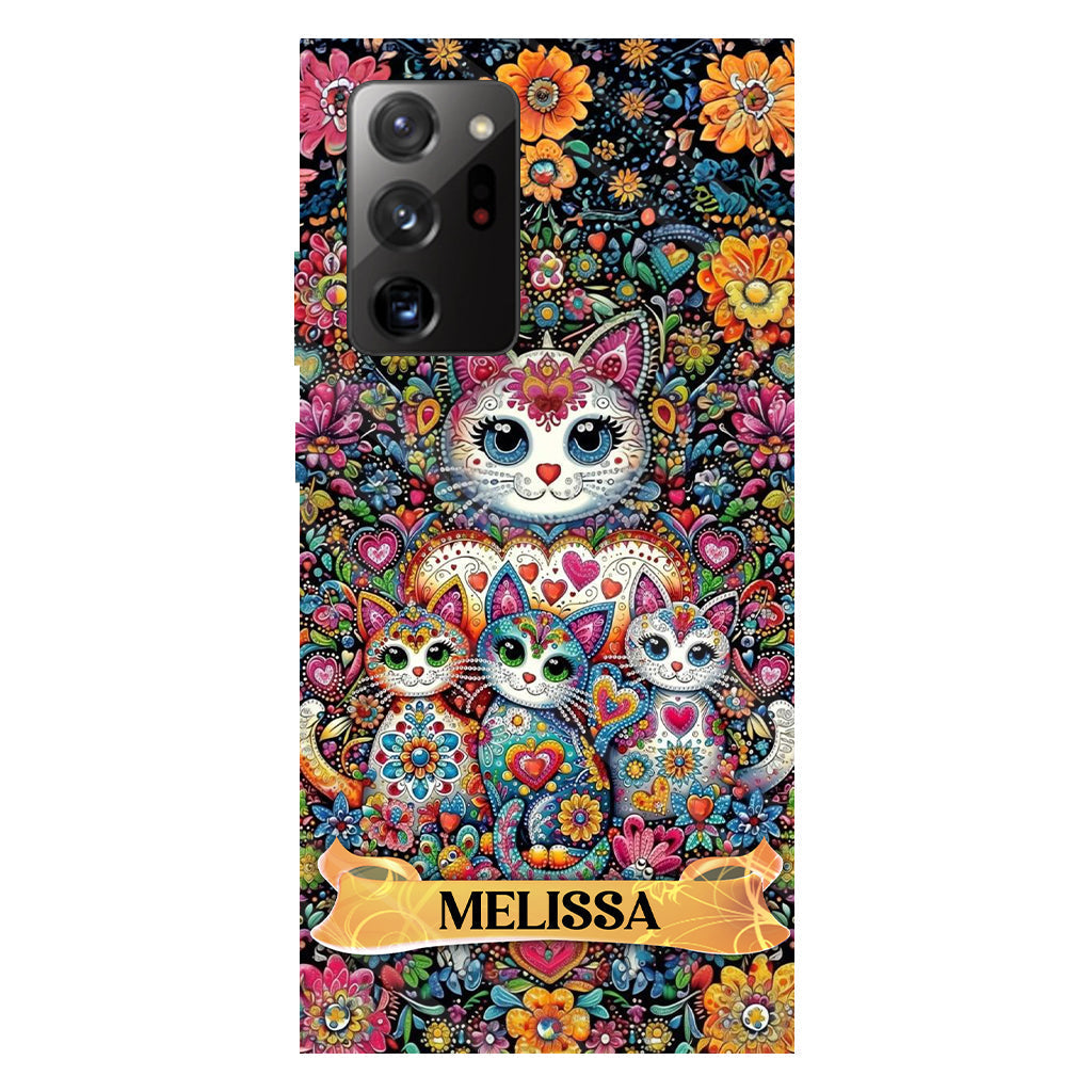 Magnifiques chats - Coque de téléphone personnalisée avec impression intégrale de chat