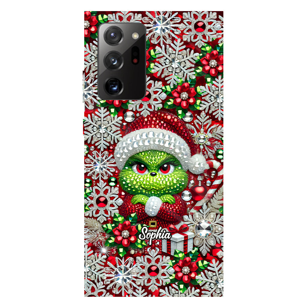 Merry Grinchmas - Personalized Stole Christmas Full Print Phone Case