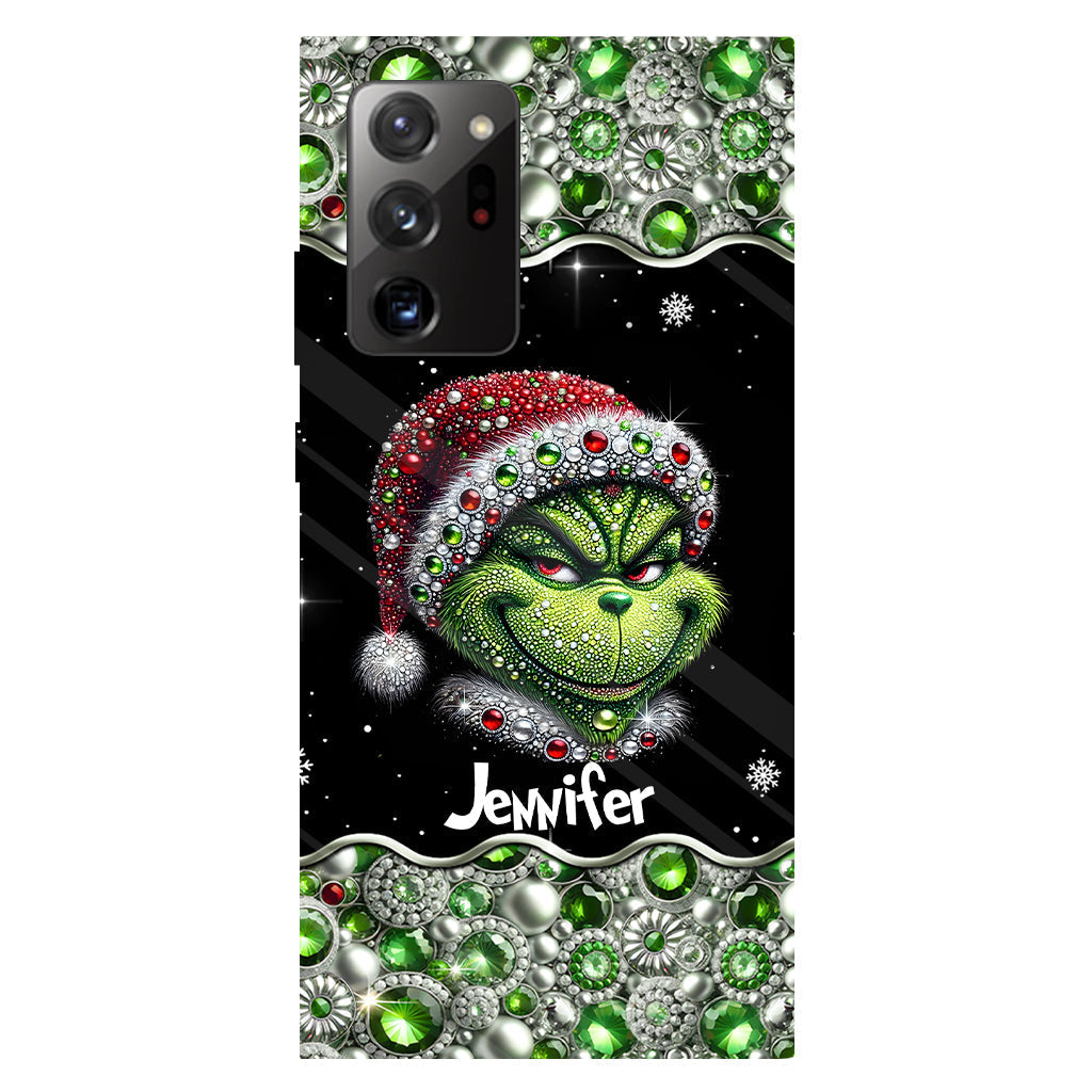 Merry Grinchmas - Personalized Stole Christmas Full Print Phone Case