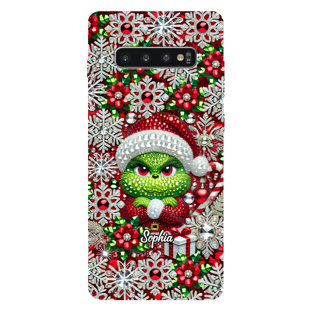 Merry Grinchmas - Personalized Stole Christmas Full Print Phone Case